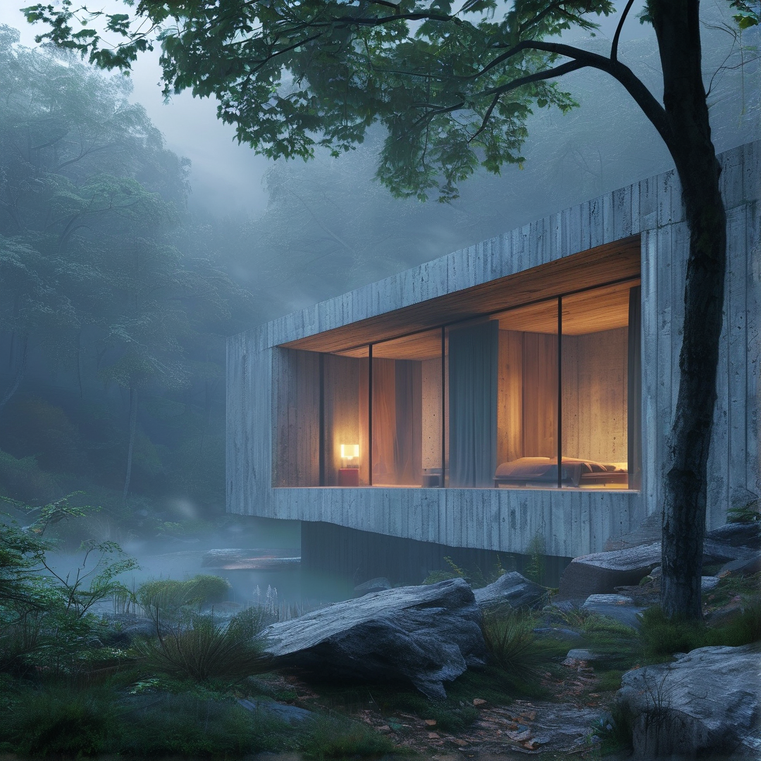 Misty Forest Cabin