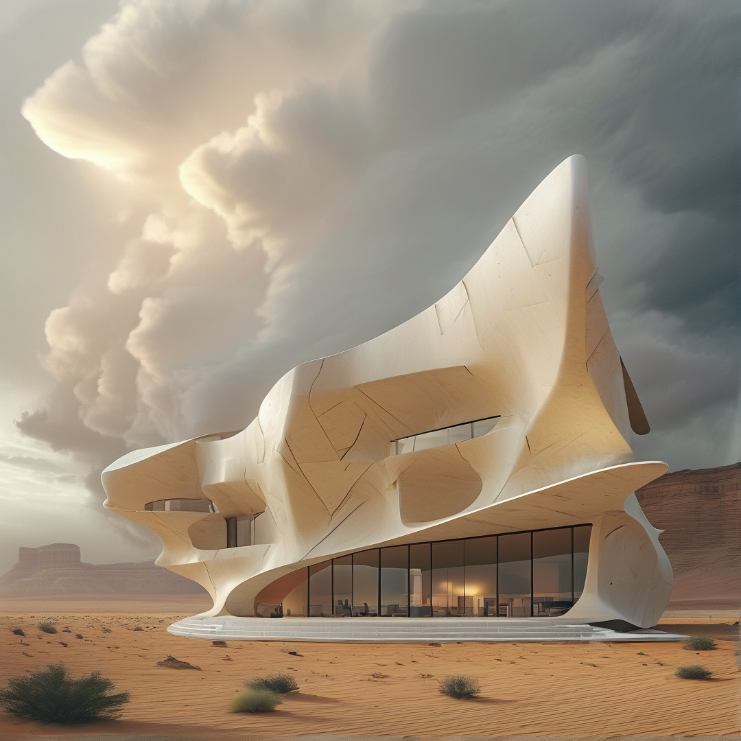 Futuristic Desert Architecture