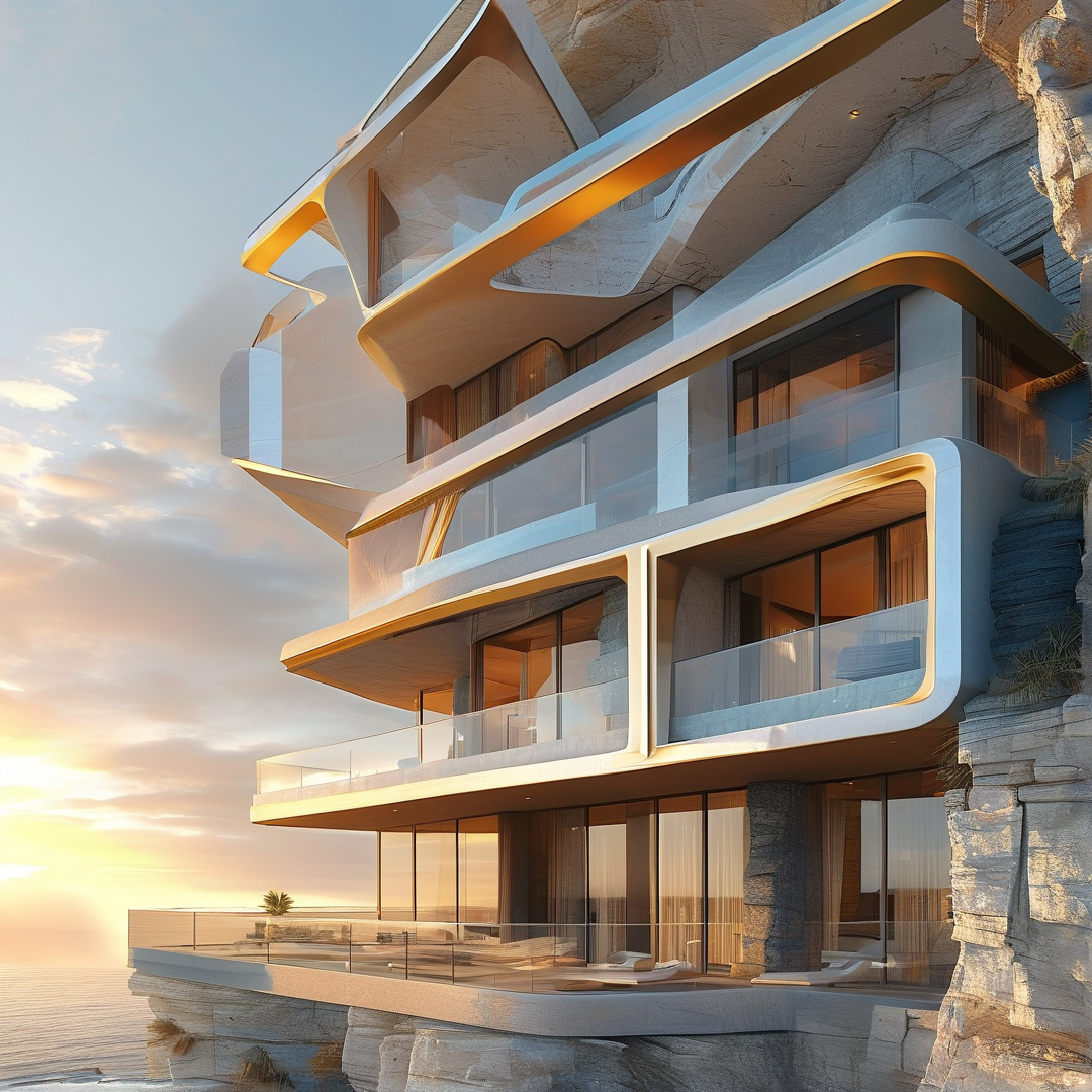 Modern Cliffside House