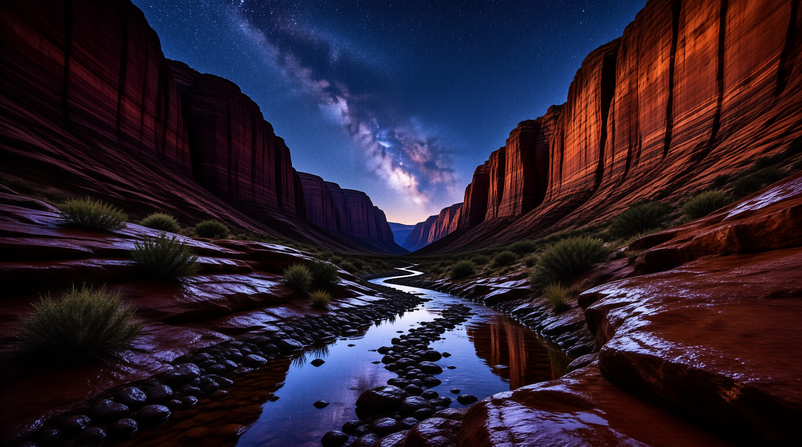 Starry Canyon River