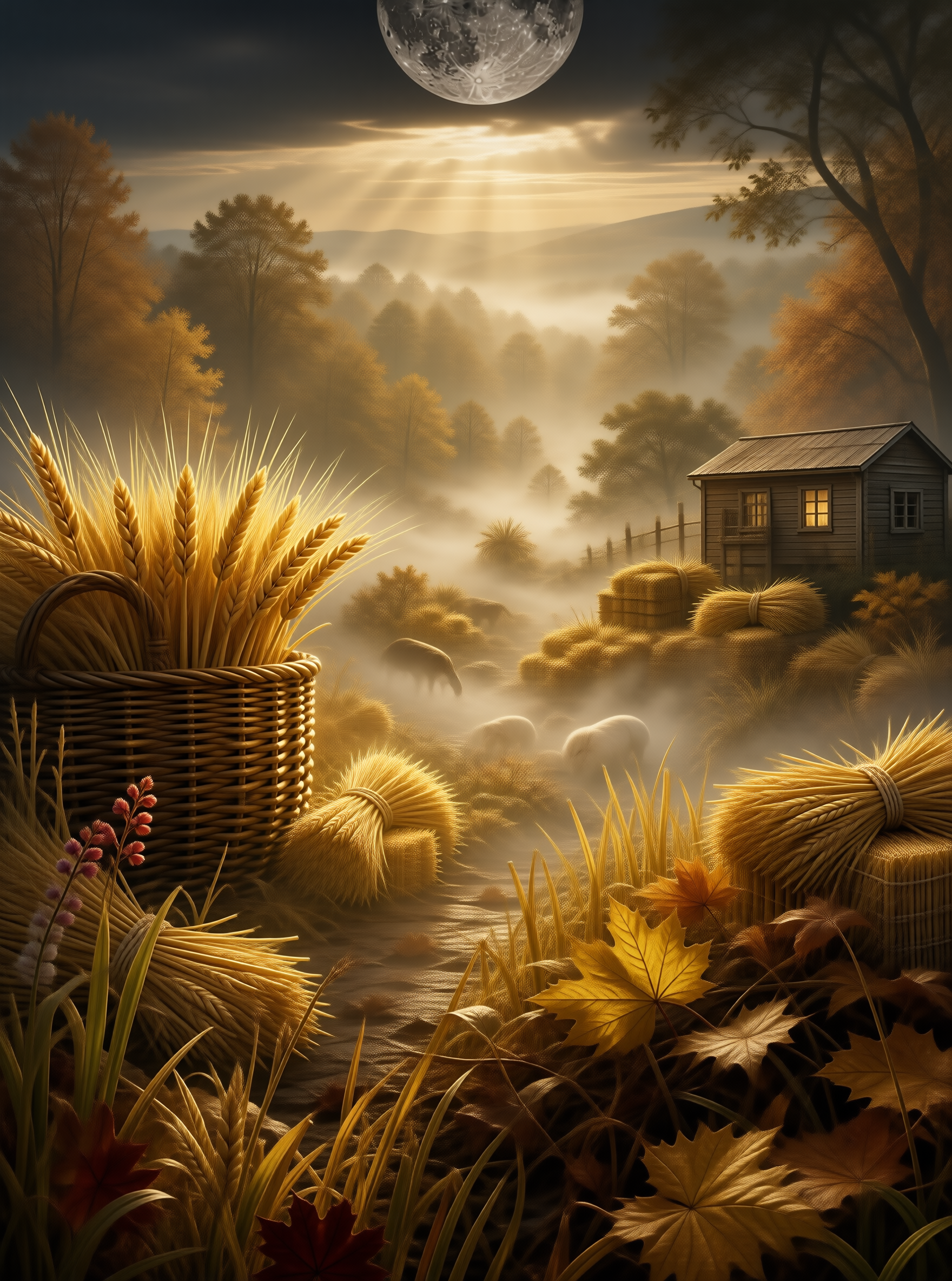 Mystical Golden Harvest