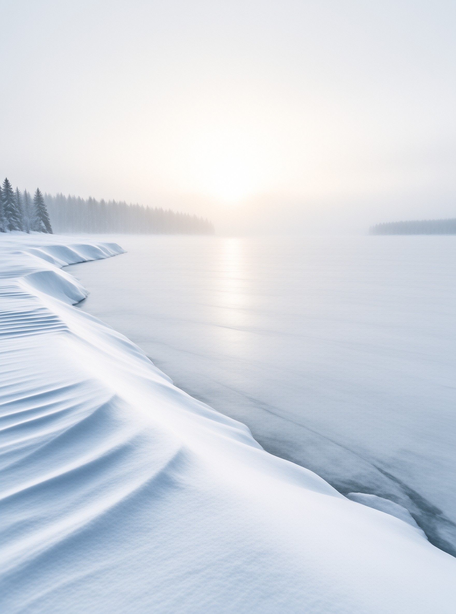 Frozen Winter Landscape