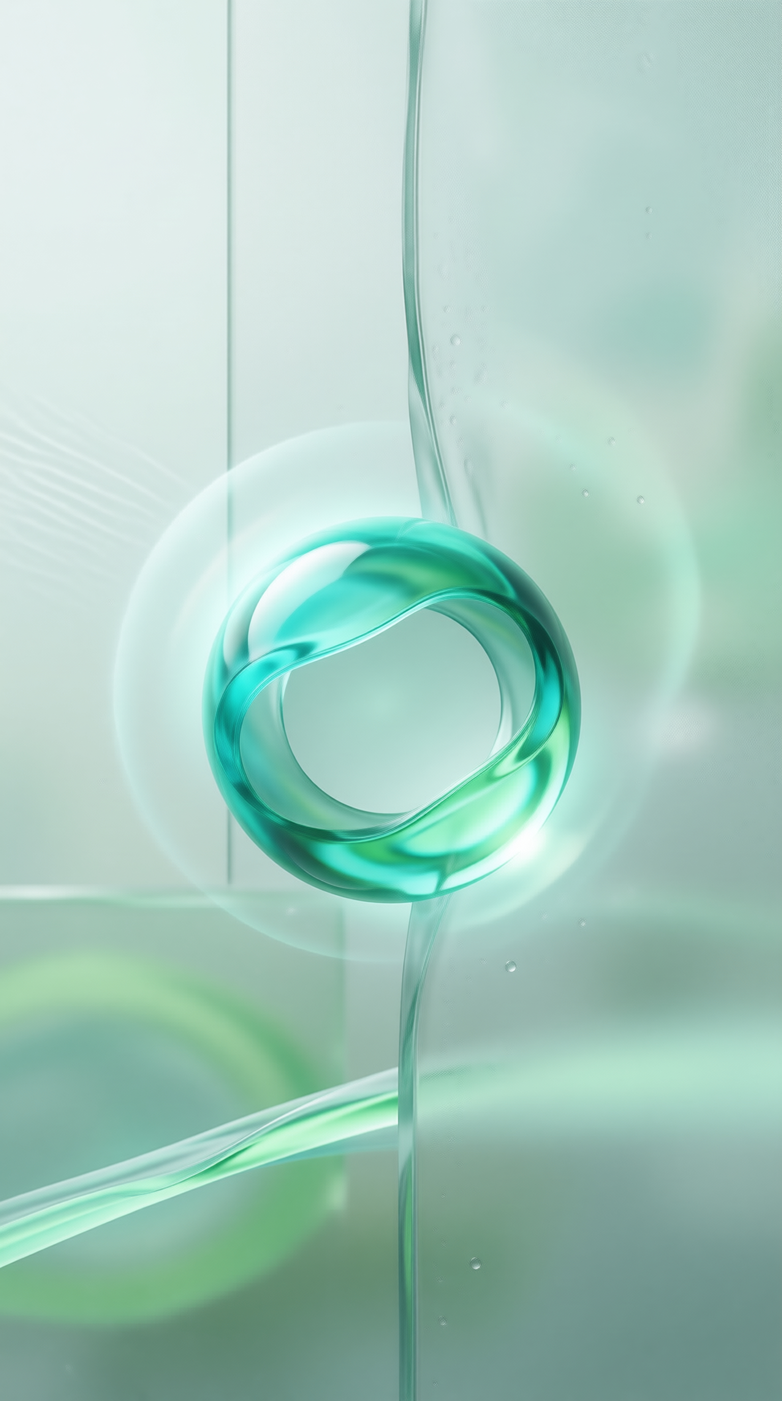 Abstract Turquoise Ring
