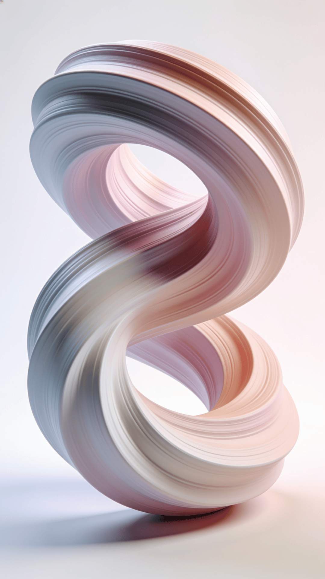 Minimalist, Pastel Twisted Torus