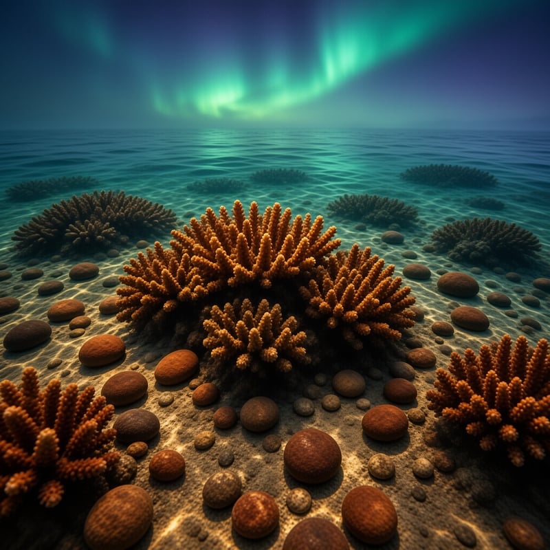 Underwater Aurora View