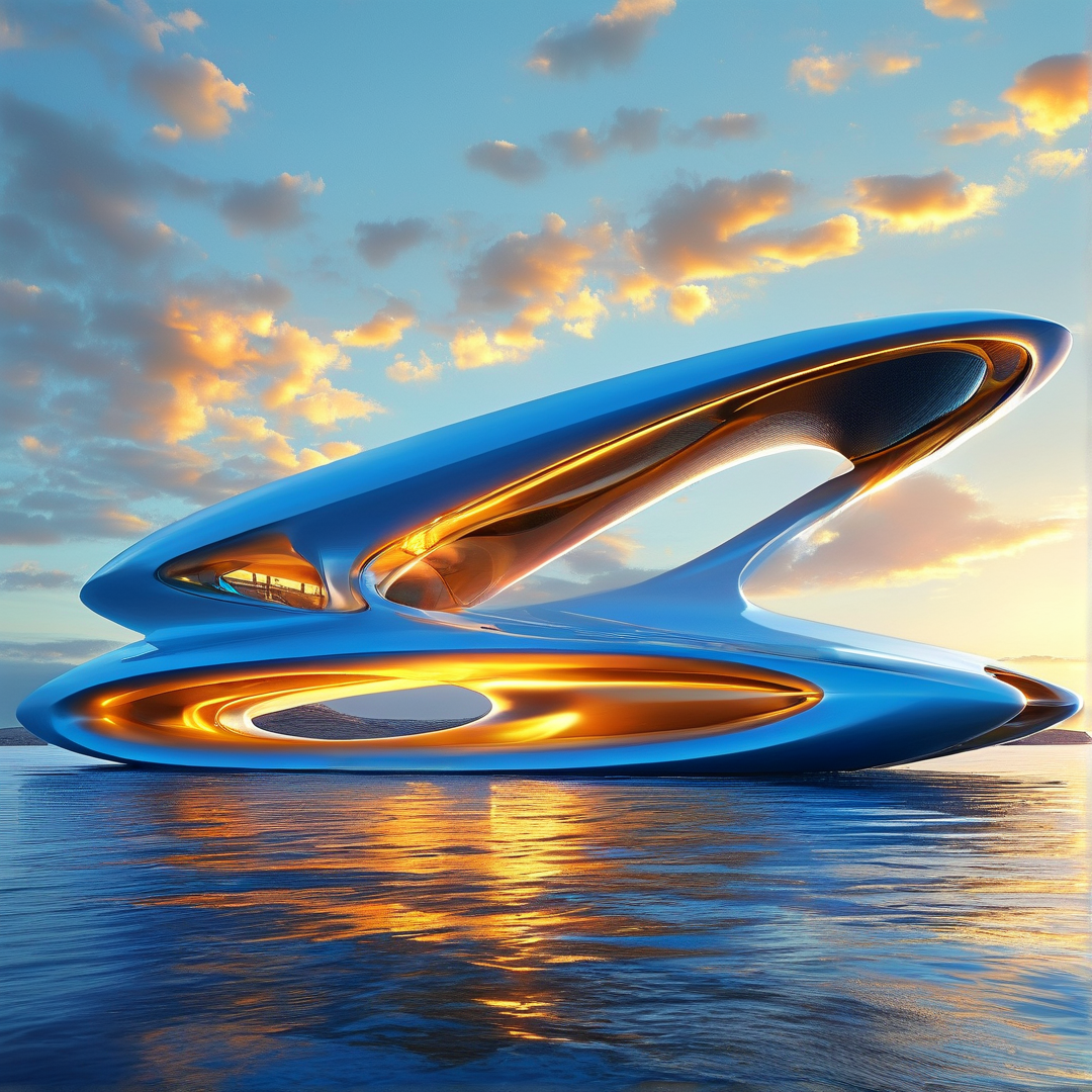 Futuristic Water Structure