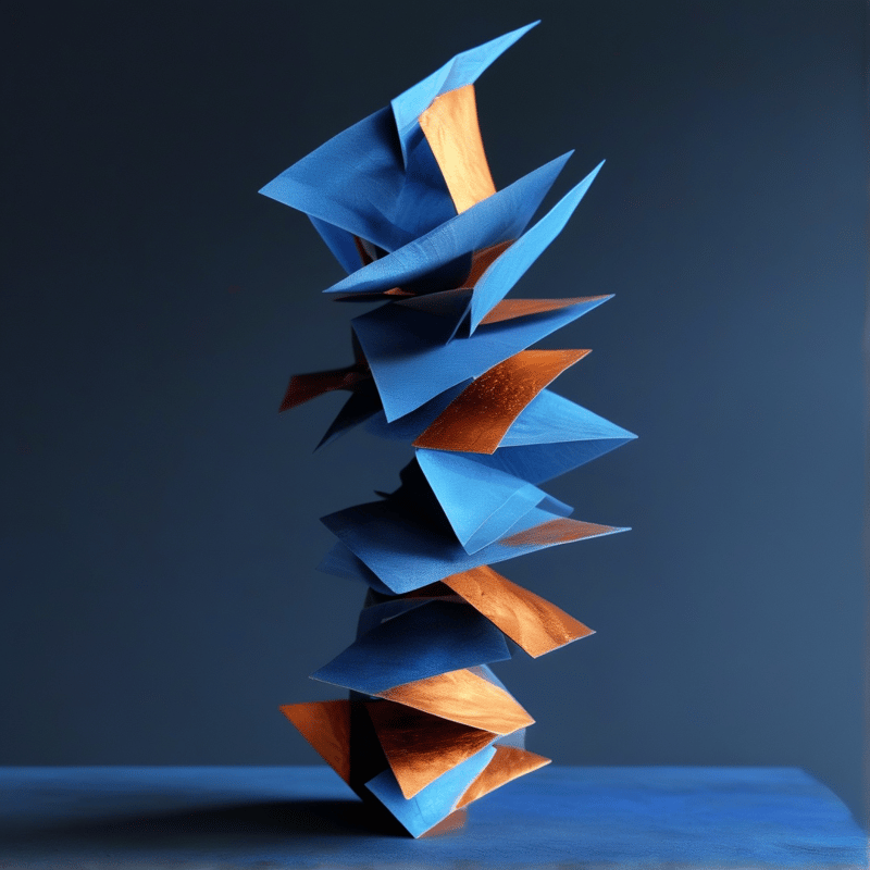 Spiral Paper Sculpture