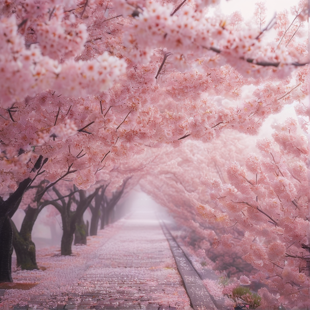 Cherry Blossom Tunnel