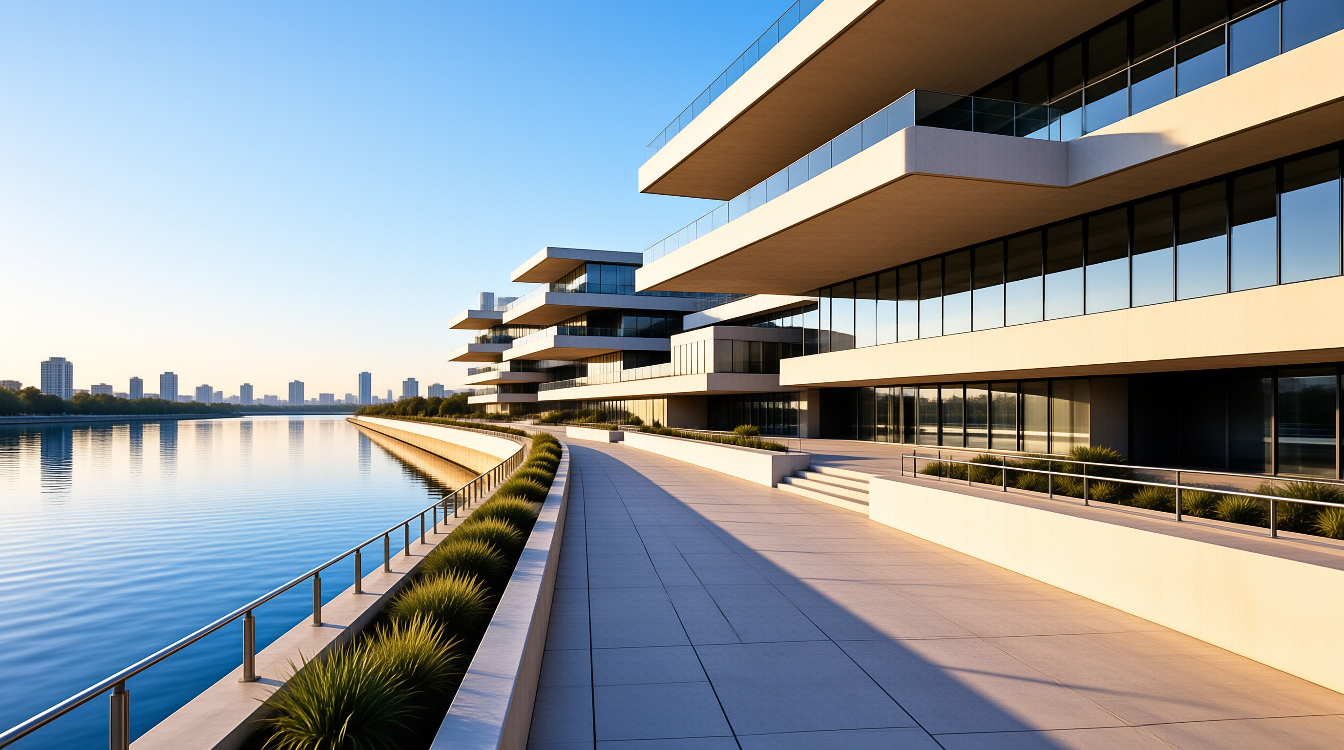 Modern Waterfront Architecture