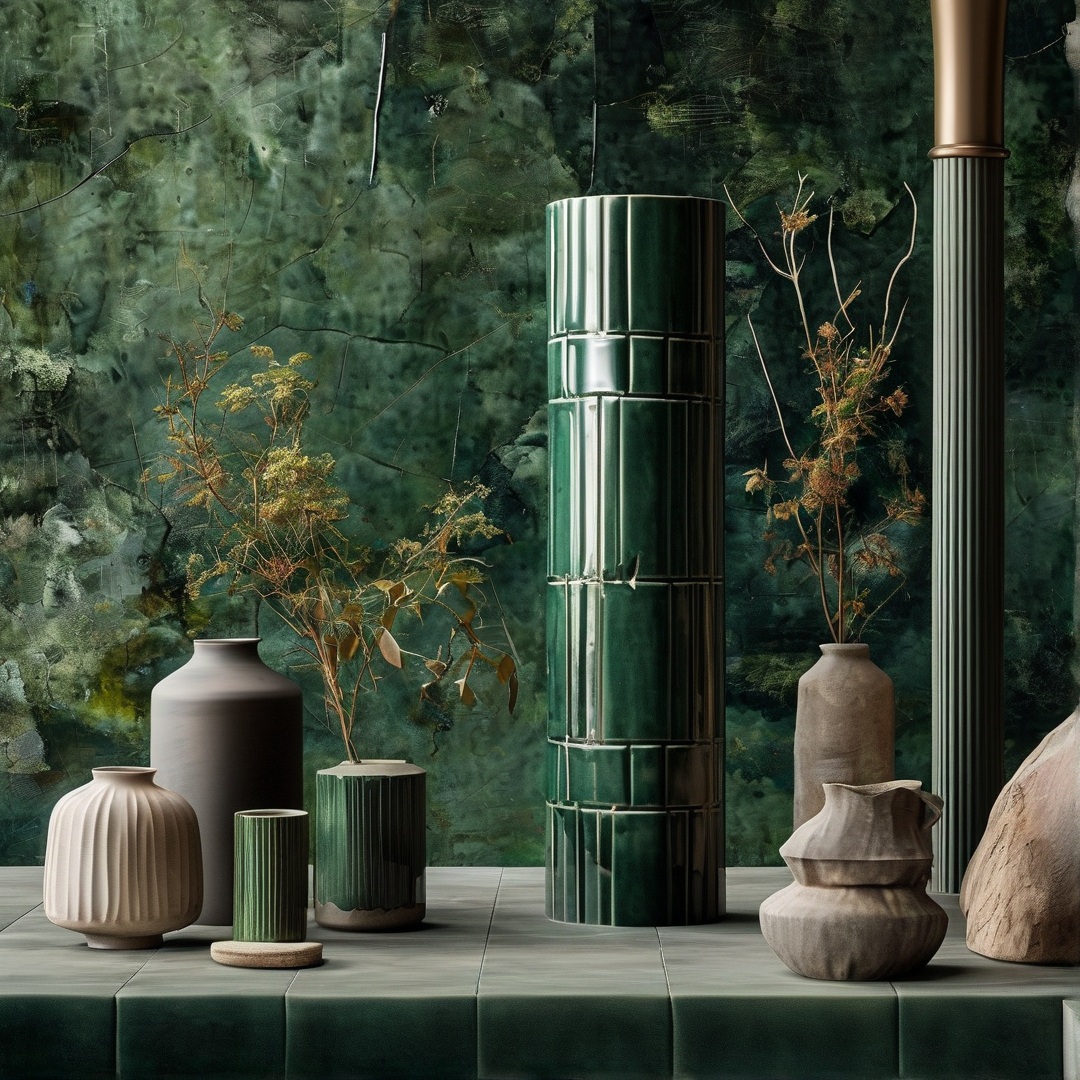 Earthy Ceramic Still Life