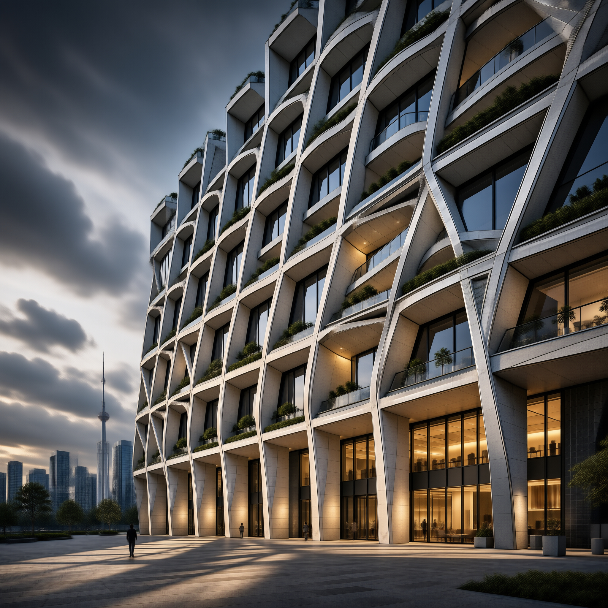 Parametric Facade in the City