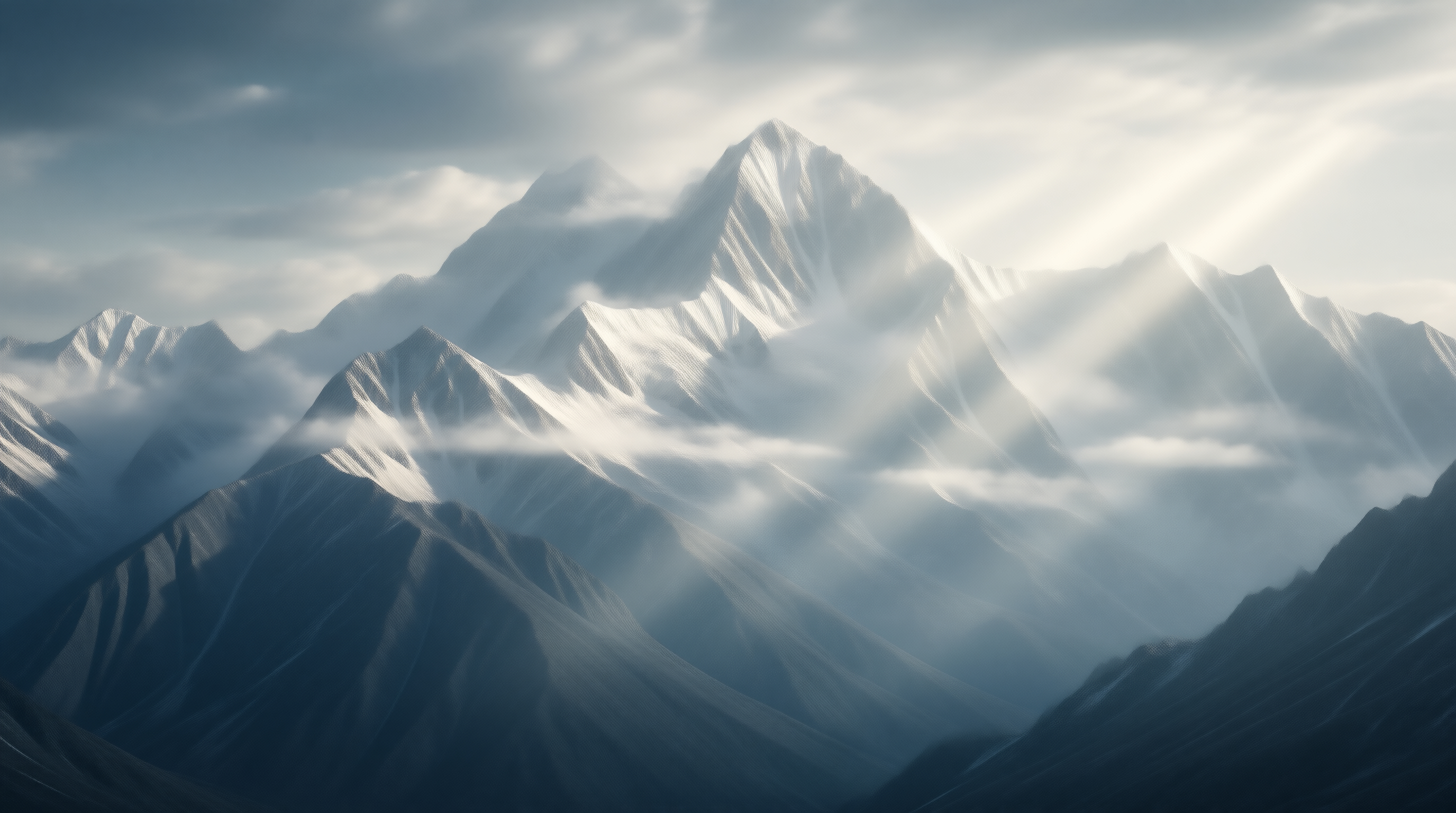Majestic Snowy Peaks