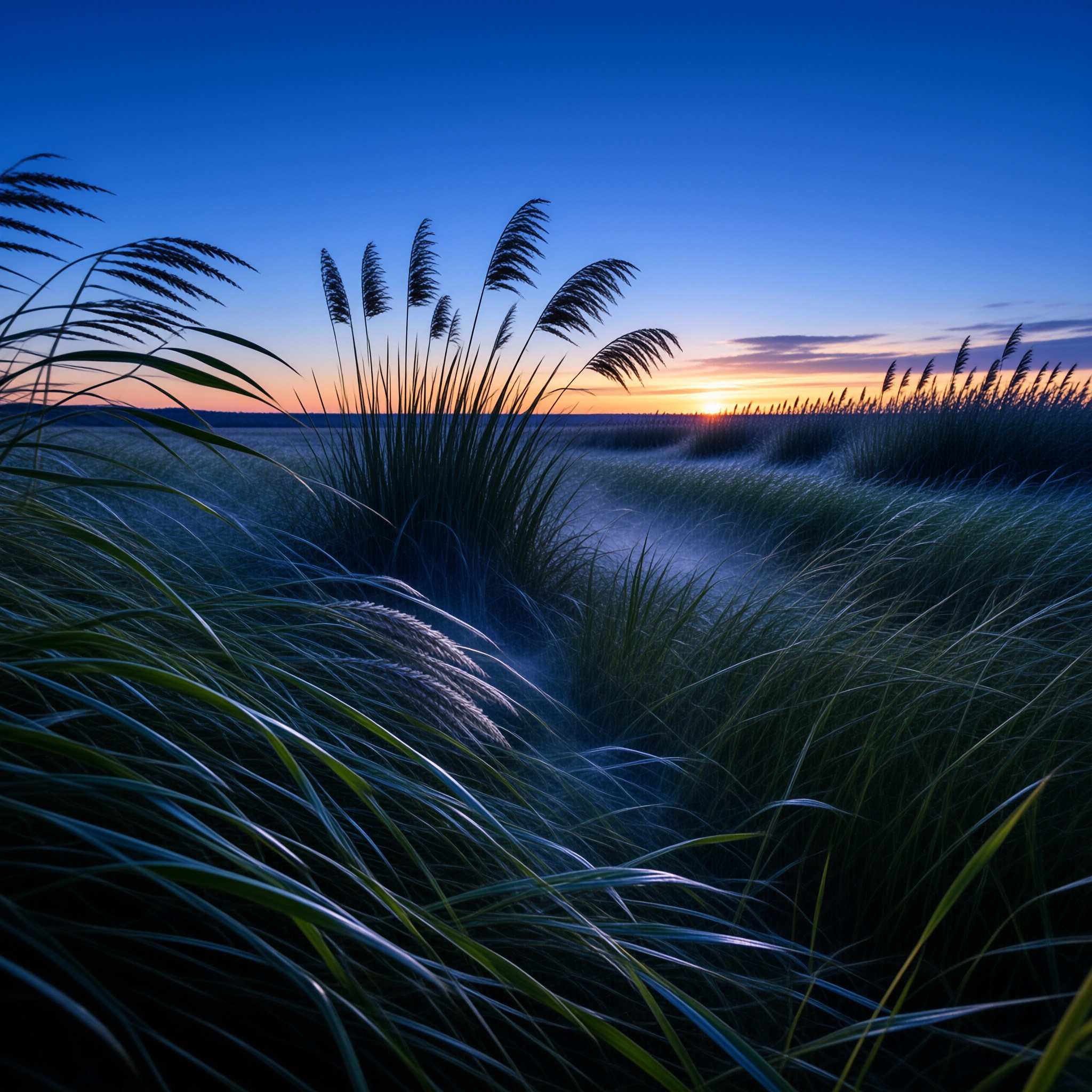 Misty Wetland Dawn