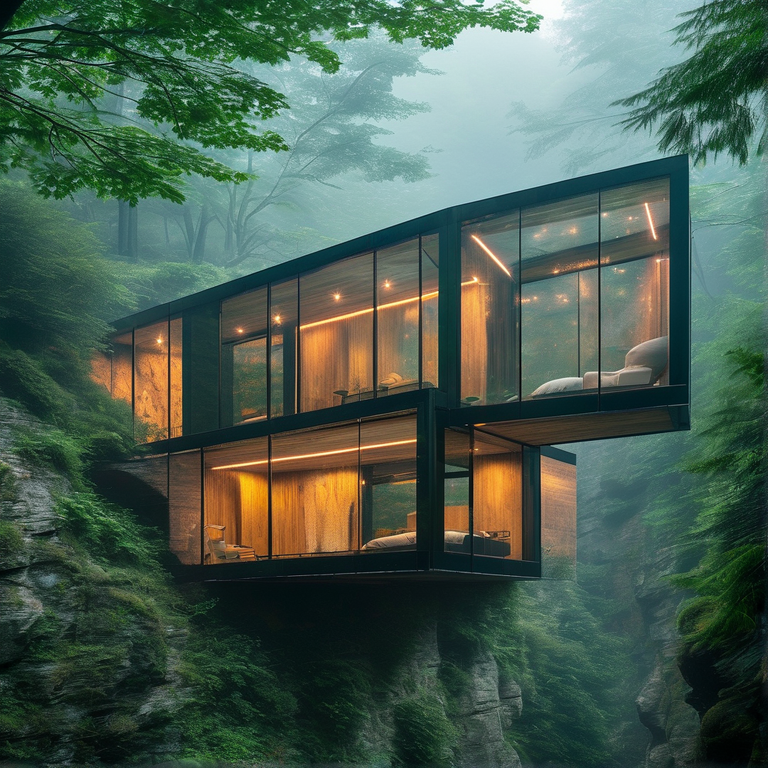 Modern Cliffside Villa