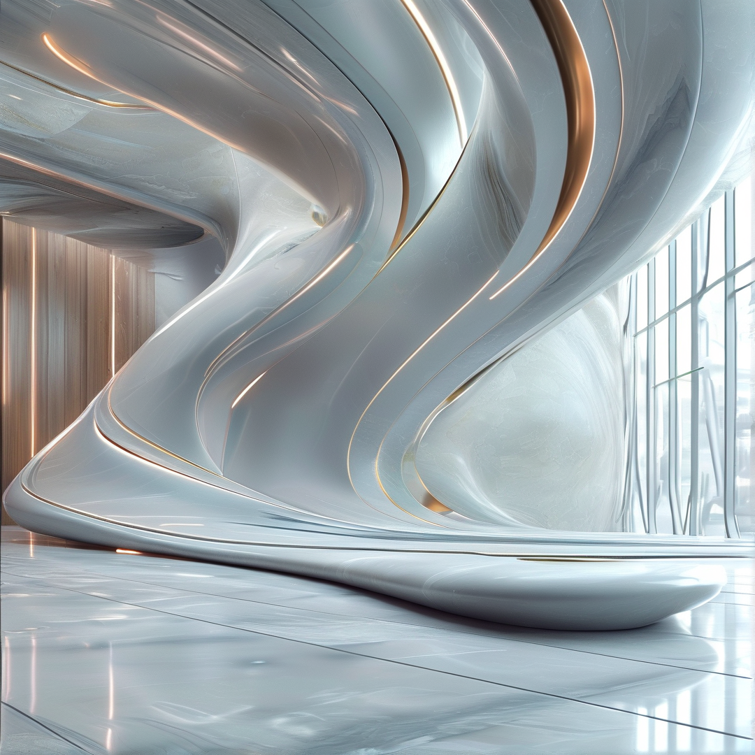 Futuristic Curved Interior