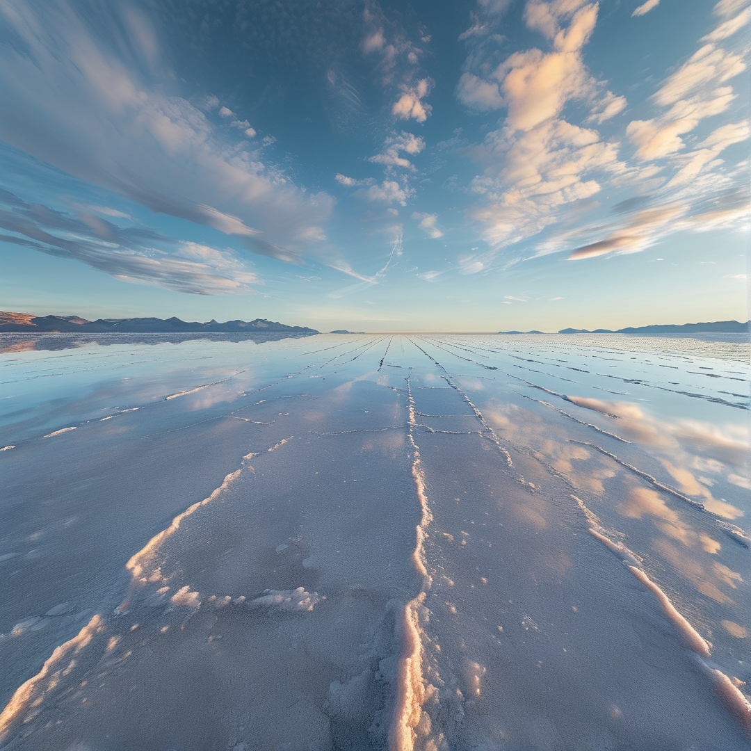 Reflective Salt Flat