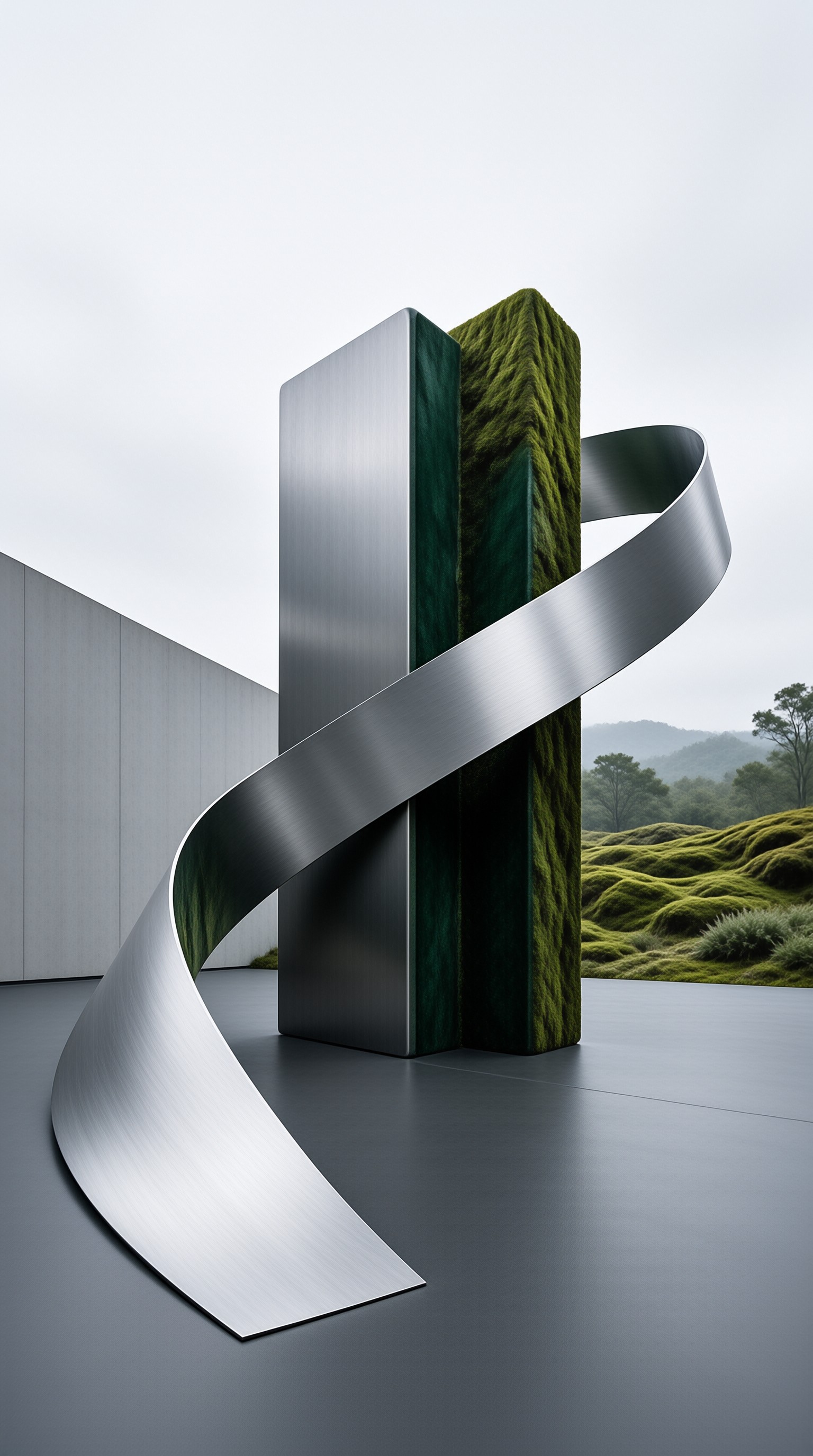Abstract Sculpture in Nature