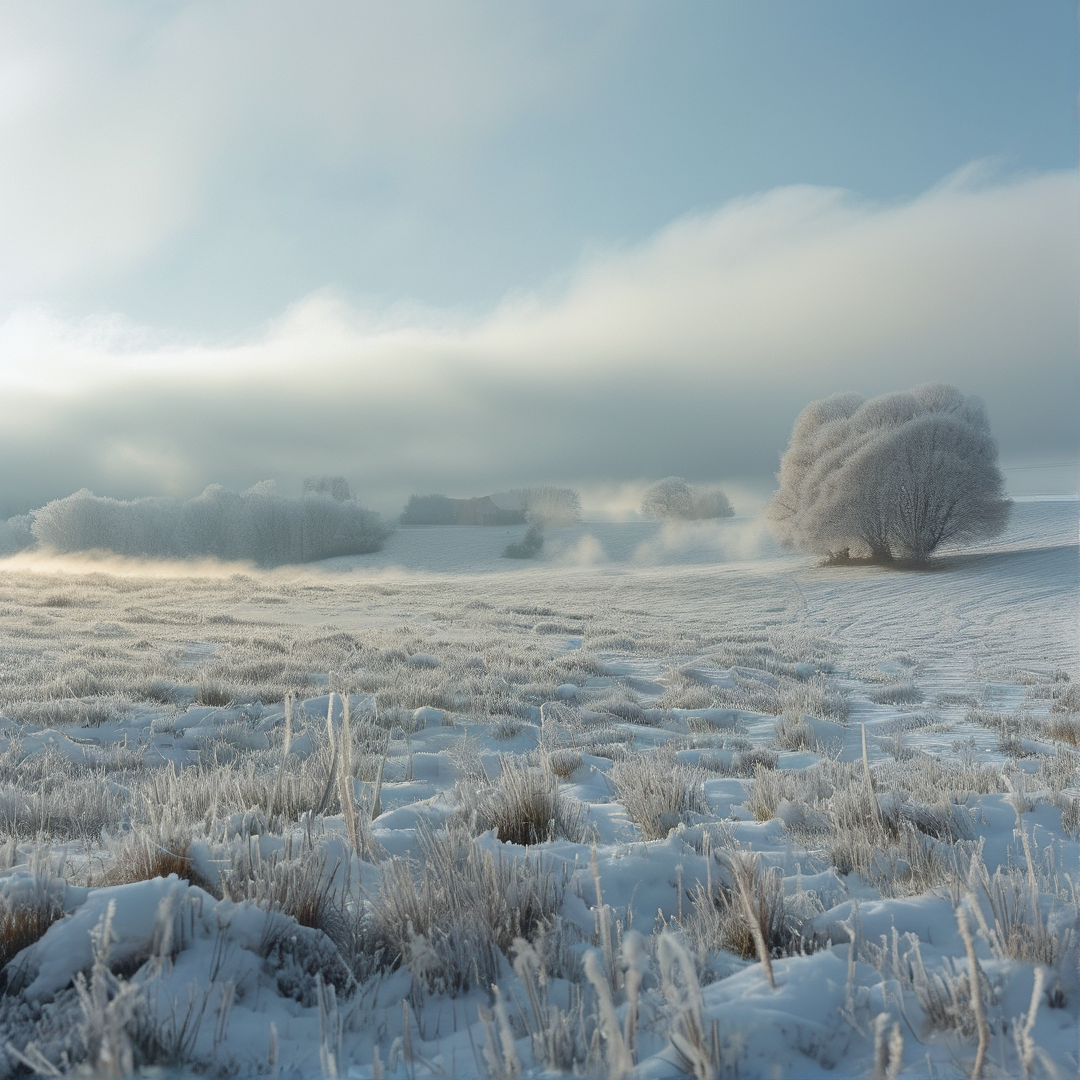 Frosty Winter Landscape