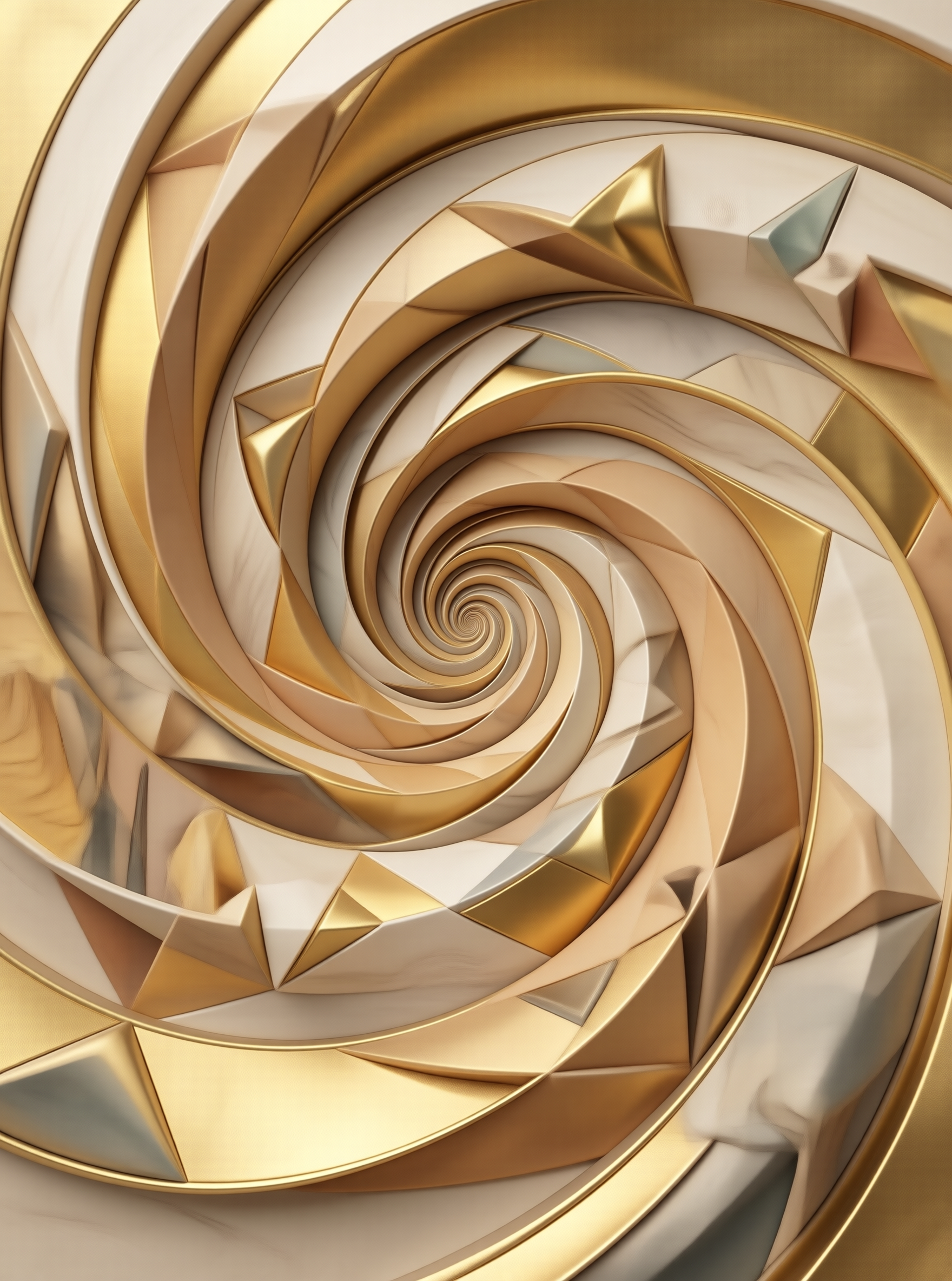 Golden Spiral Vortex