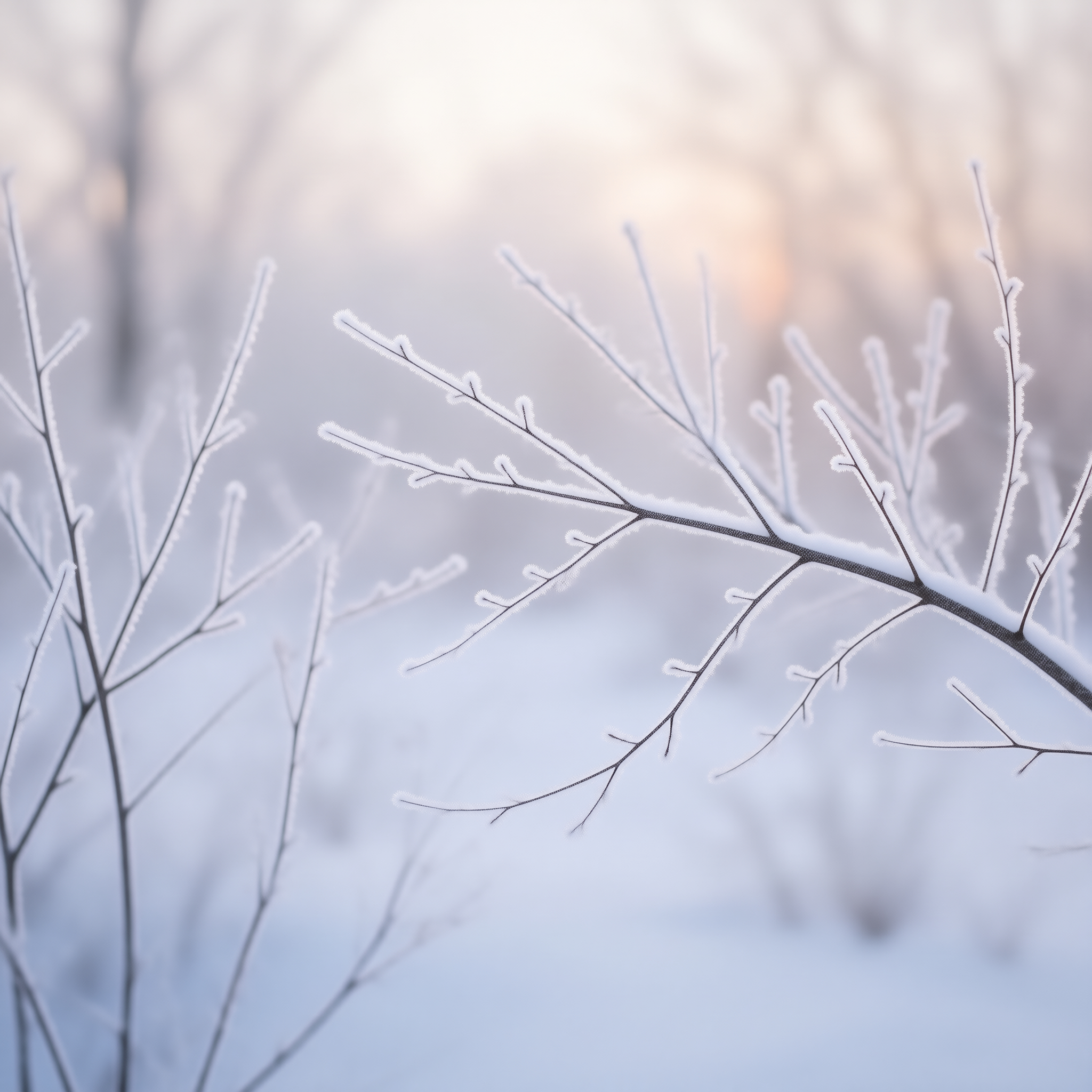 Frosty Winter Branches