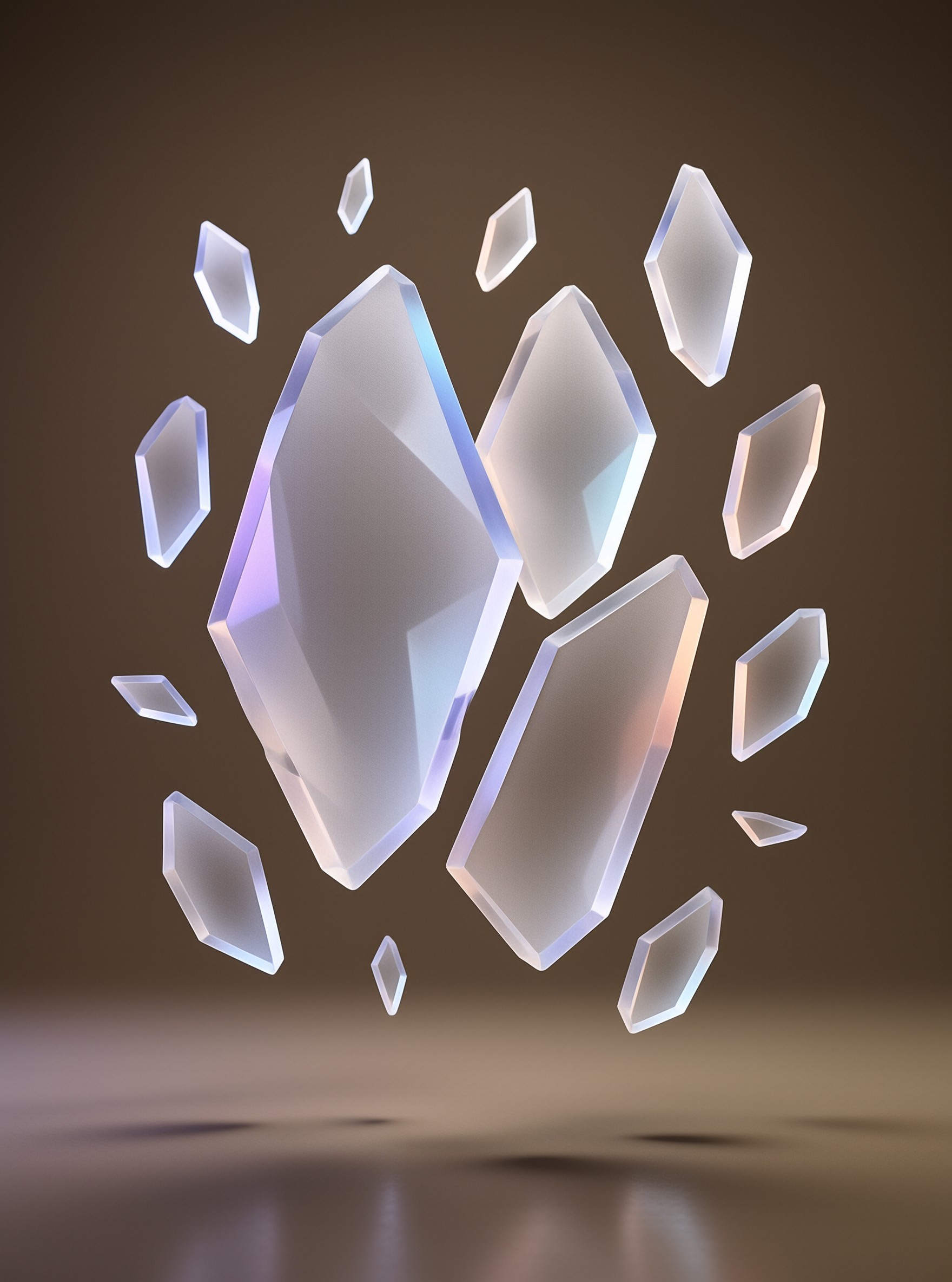 Floating Crystal Shards