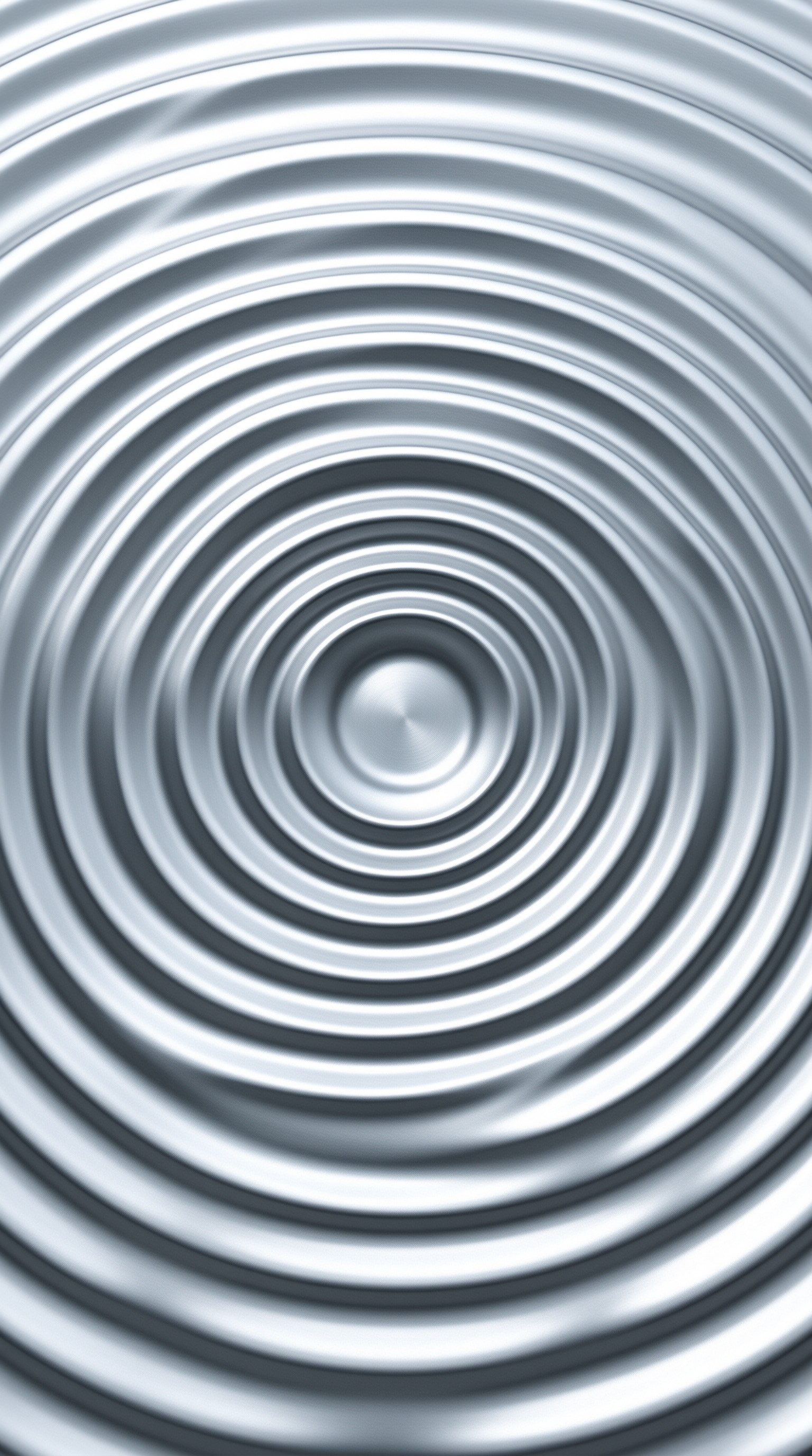 Metallic Concentric Circles