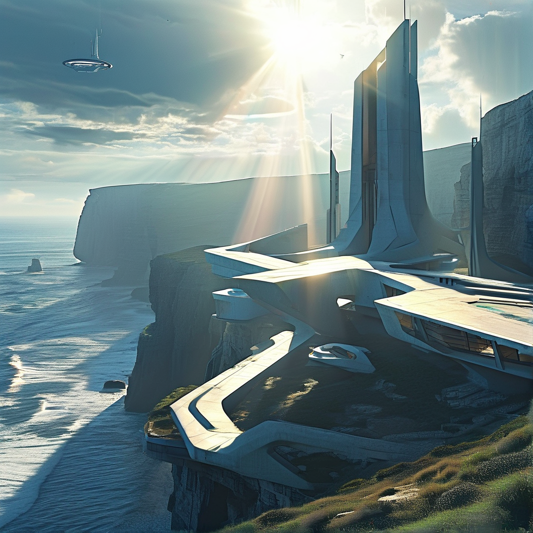 Futuristic Coastal City