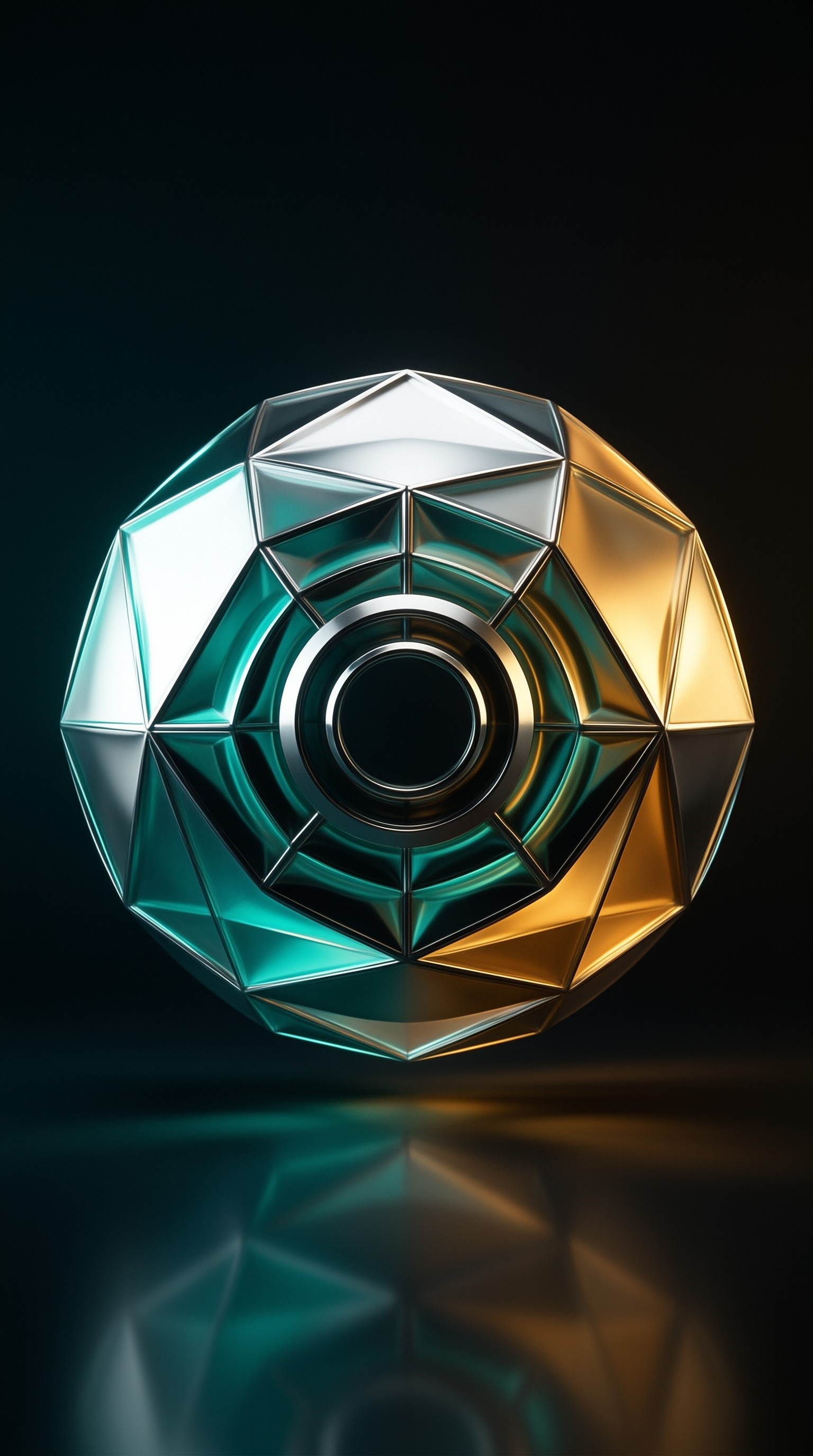 Futuristic Geometric Orb