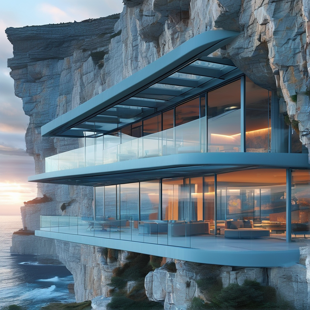 Modern Cliffside Villa
