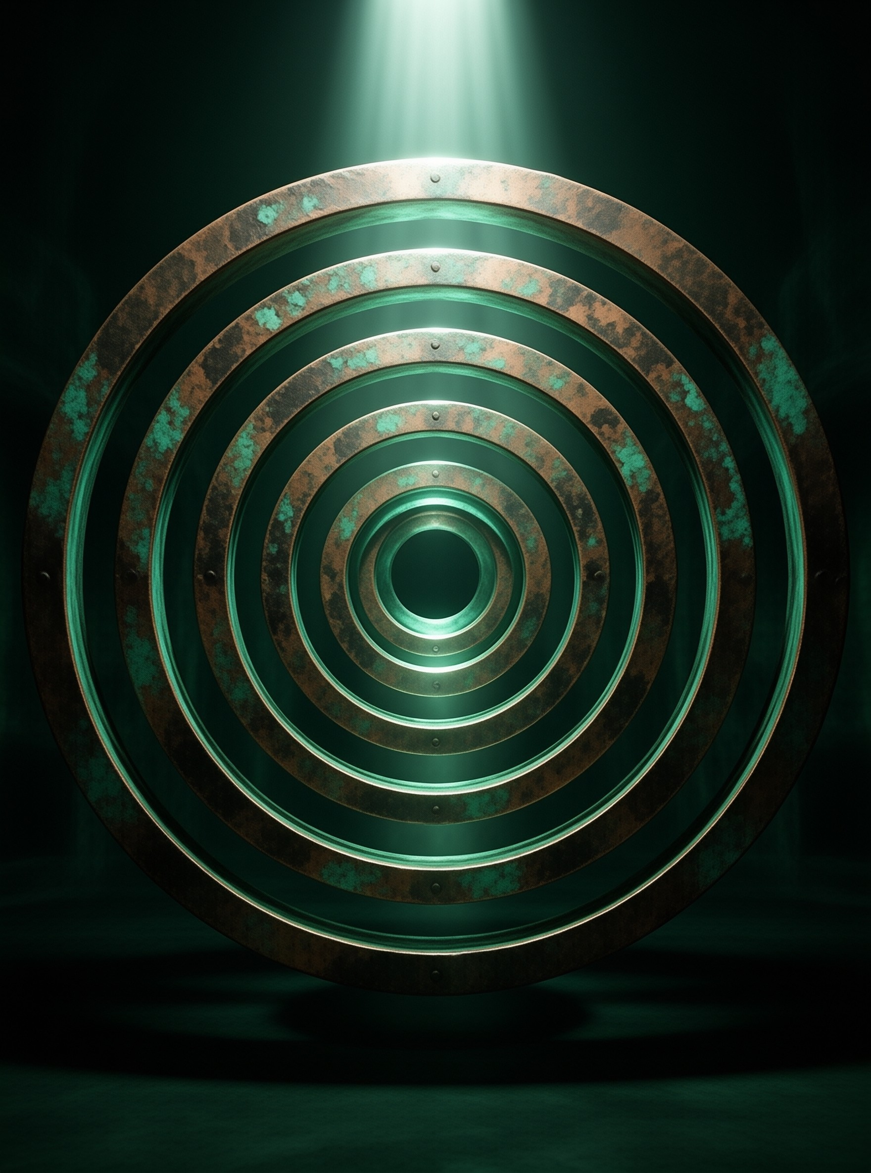 Circular Metallic Vault