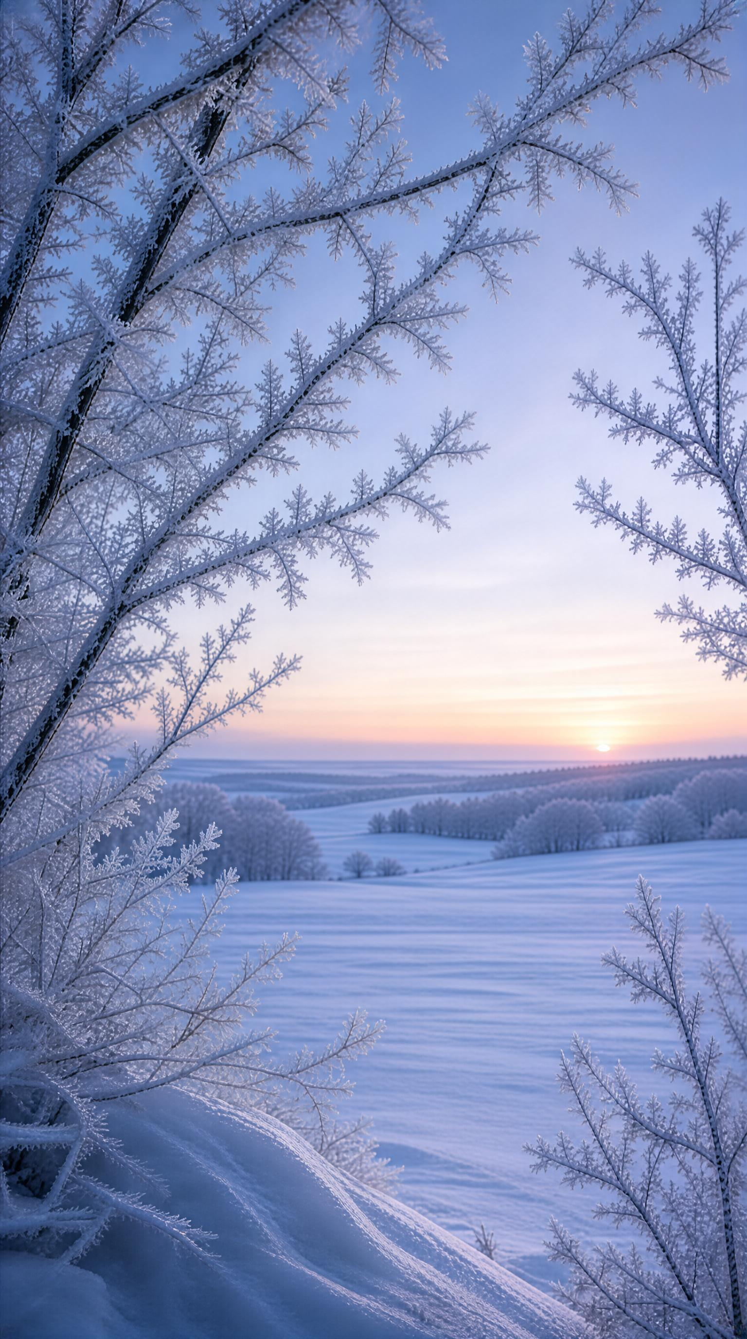Winter Snowy Landscape