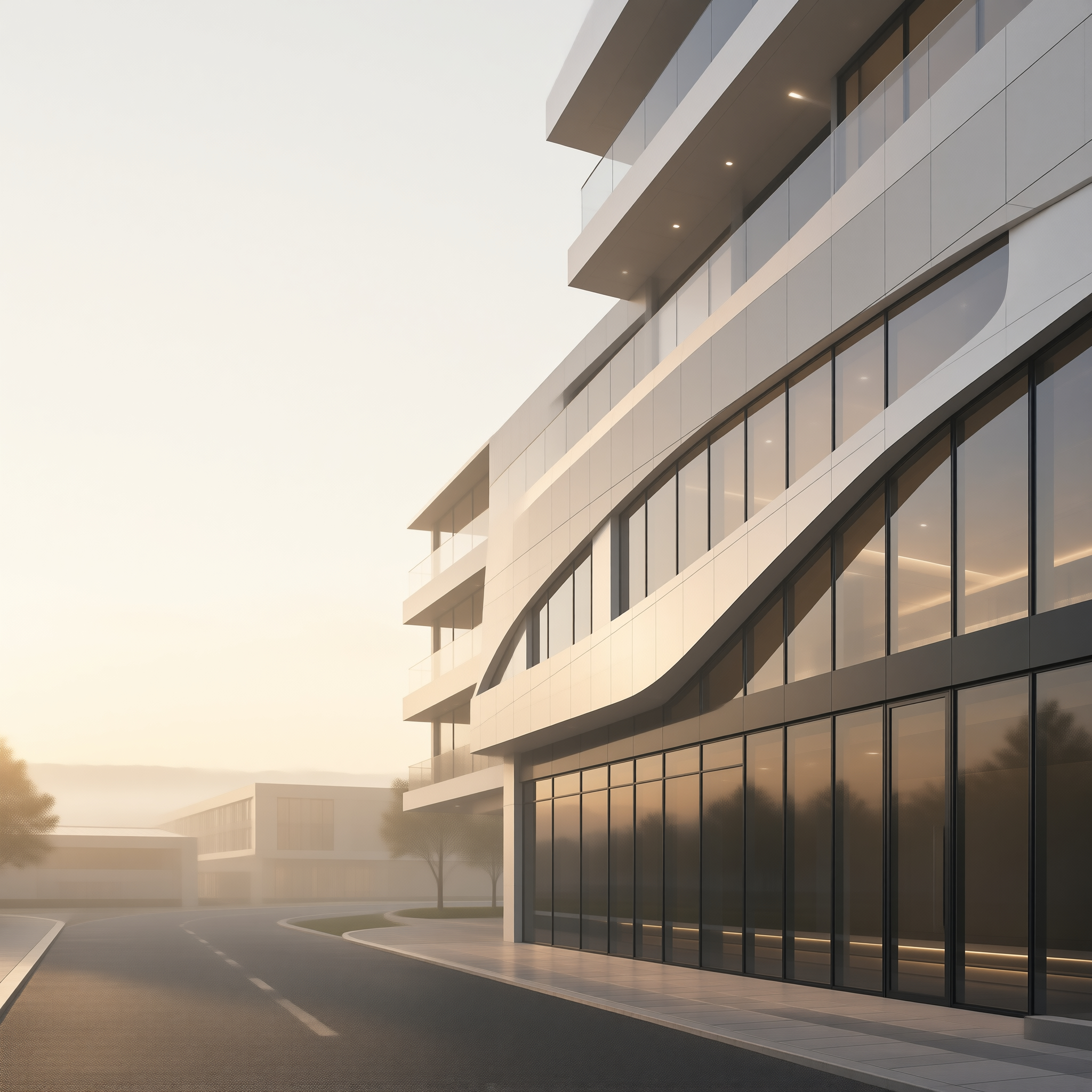 Modern Minimalist Building