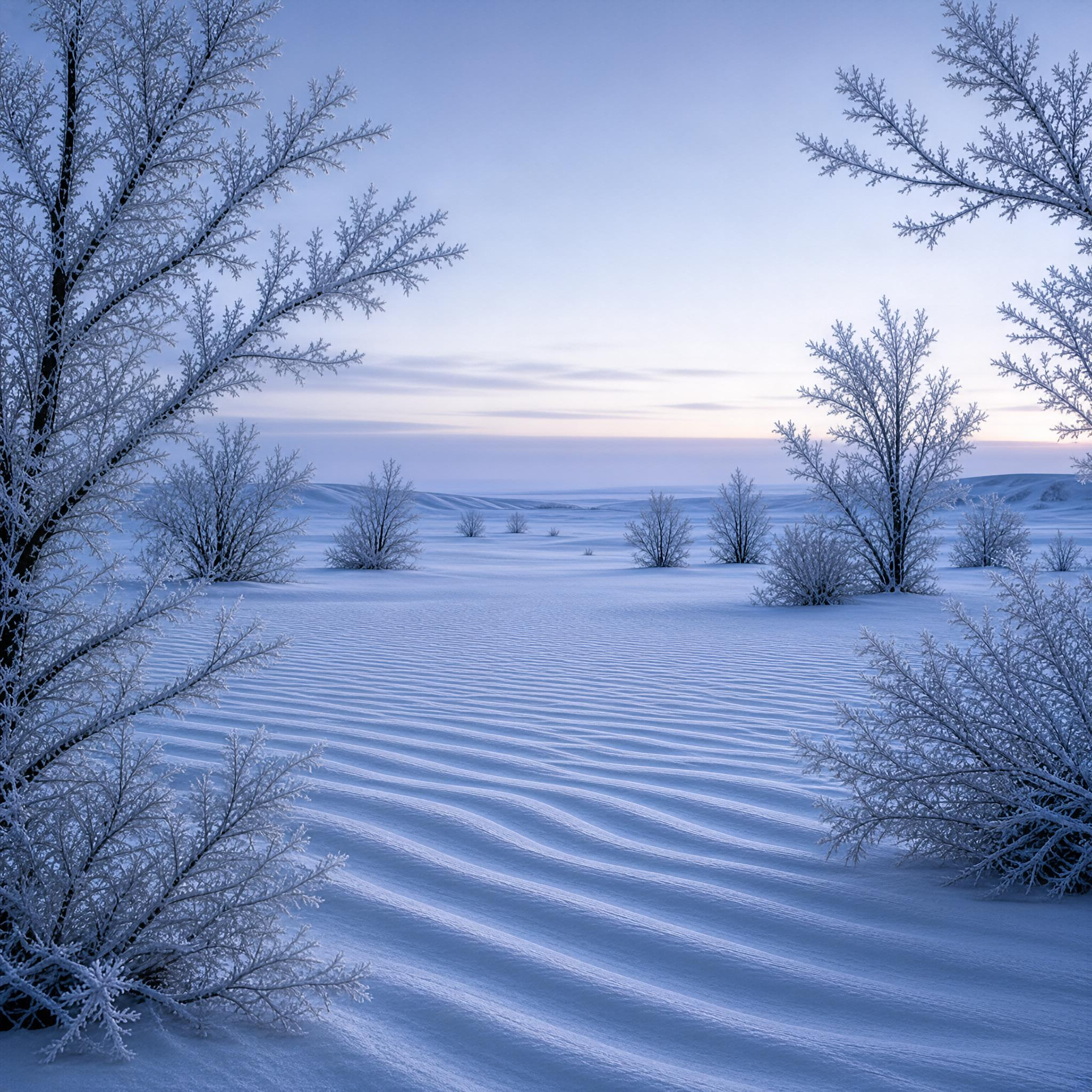 Winter Snowy Landscape