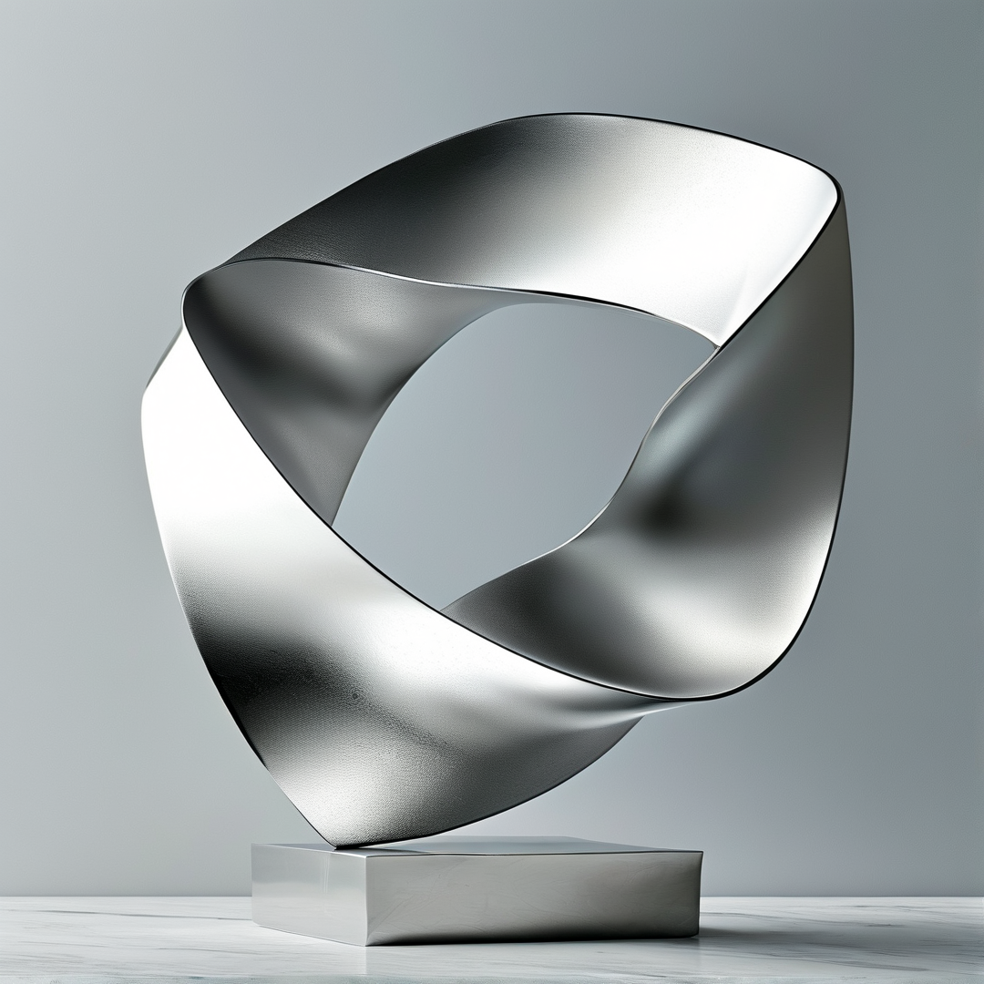 Abstract Metal Sculpture