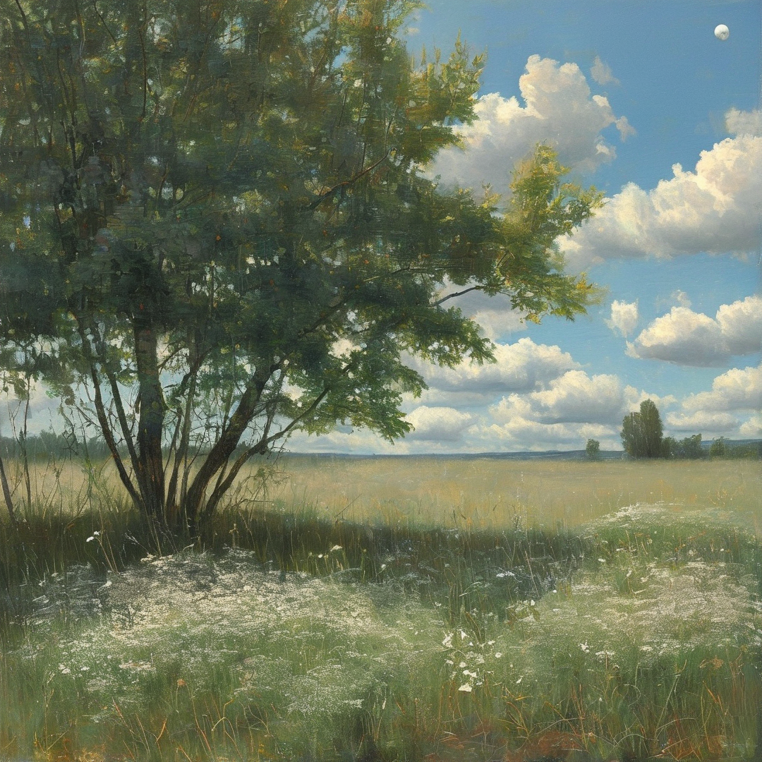 Summer Meadow Landscape