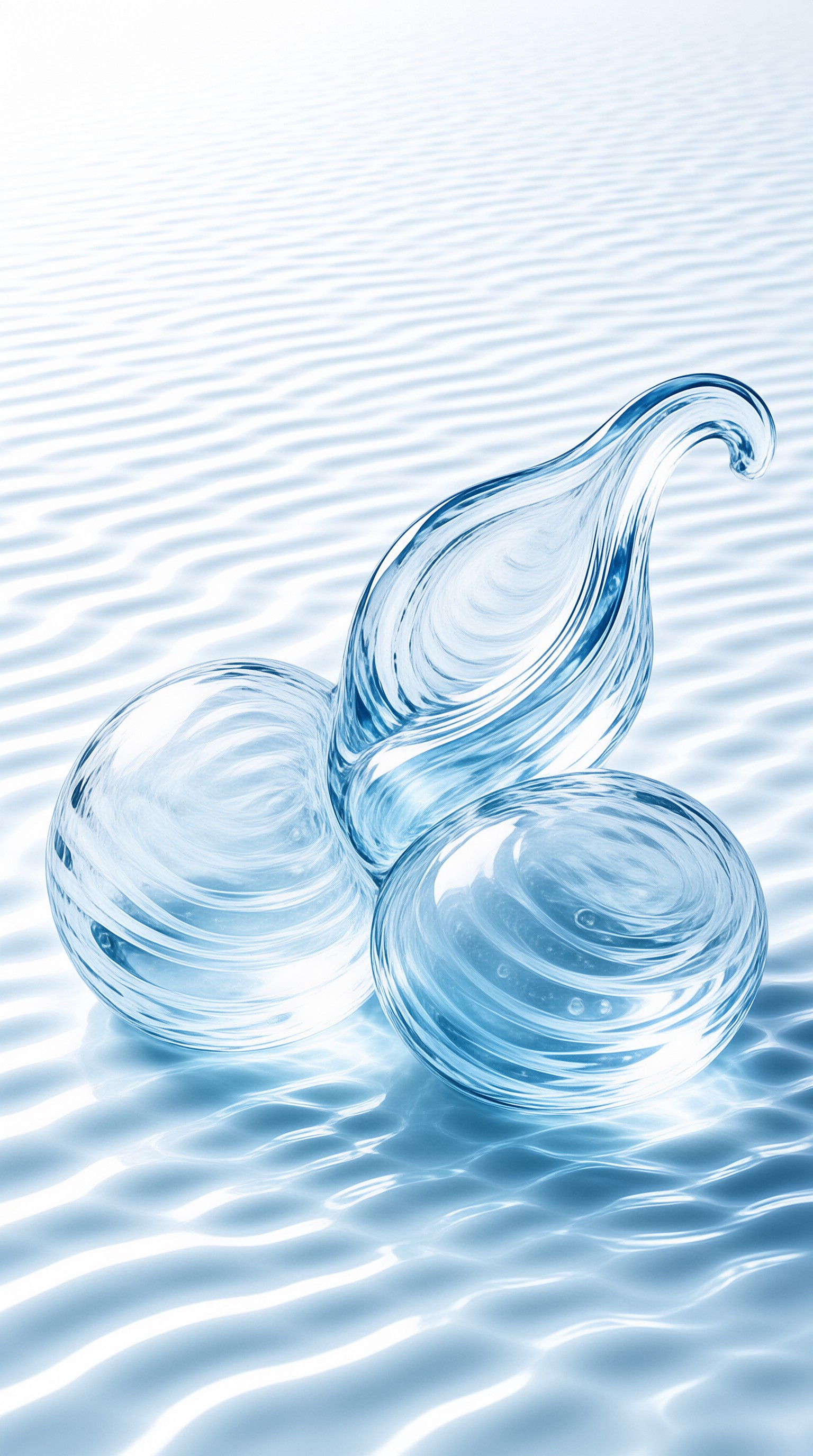 Abstract Water Sculpture