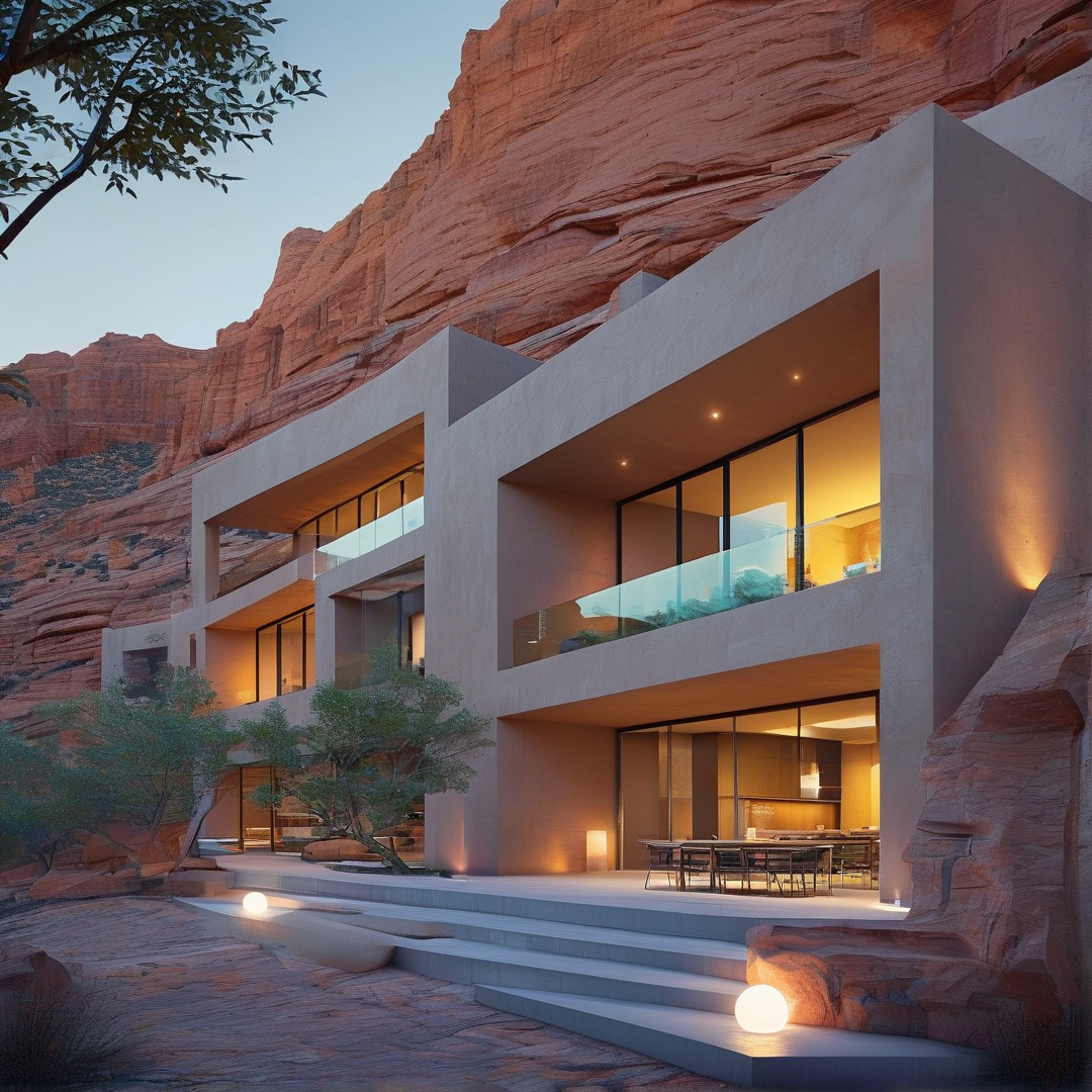 Modern Cliffside Residence