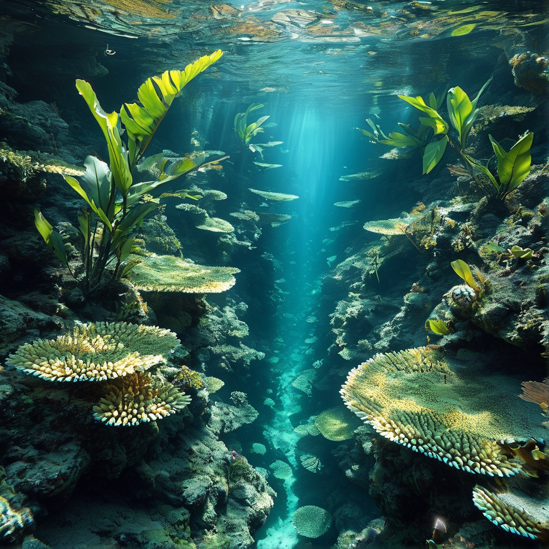 Underwater Coral Channel