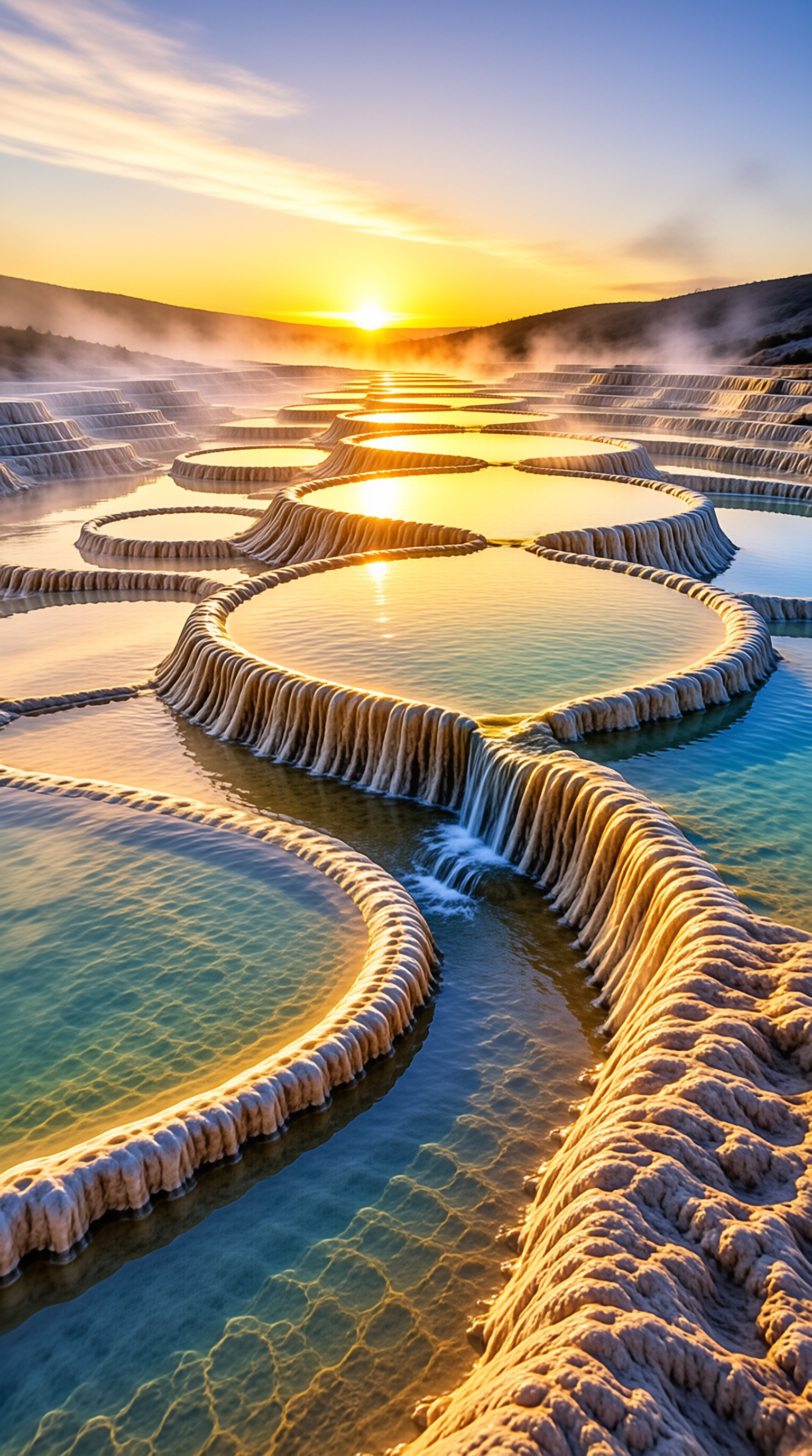 Golden Geothermal Terraces