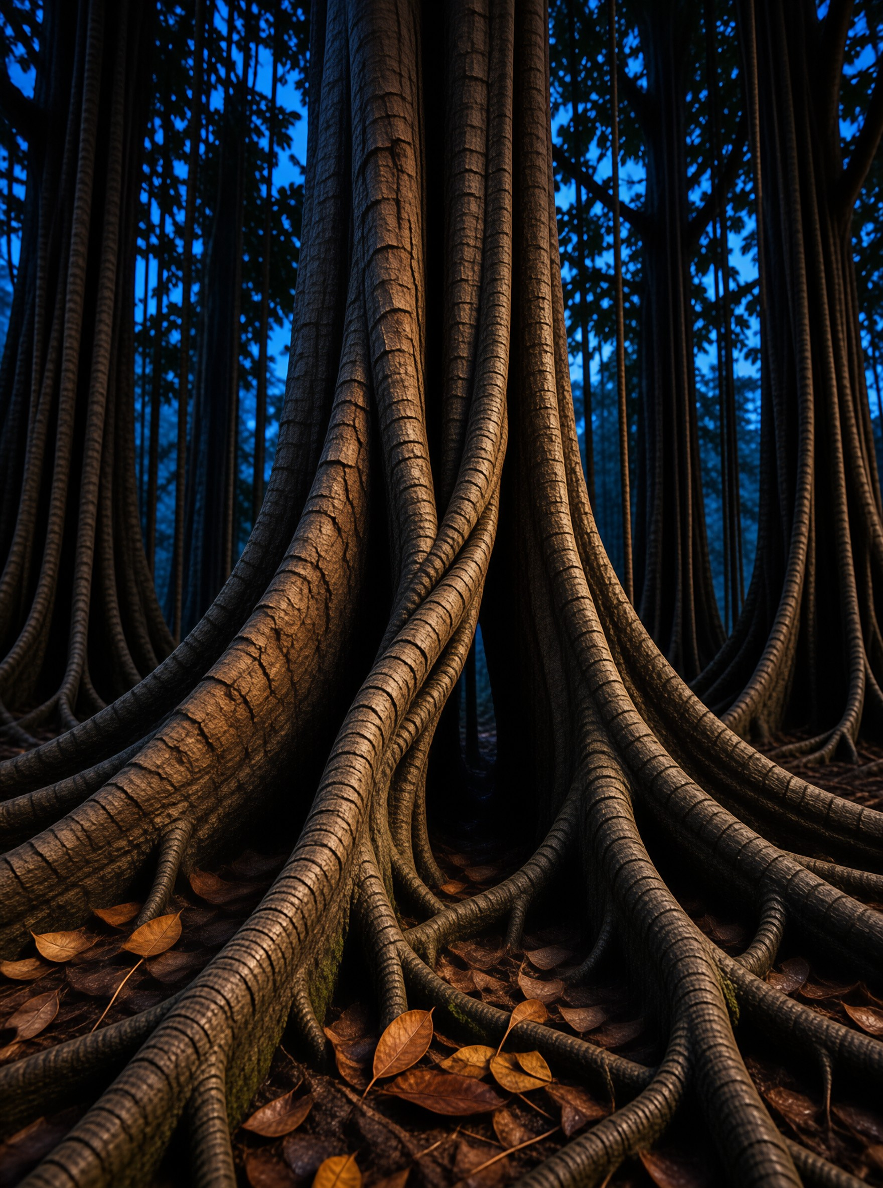 Twisting Ancient Roots