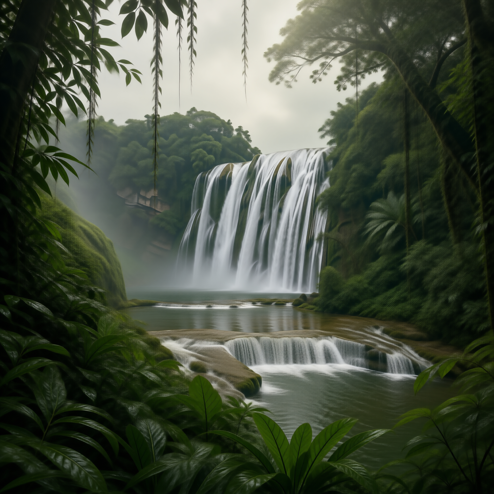 Misty Rainforest Falls