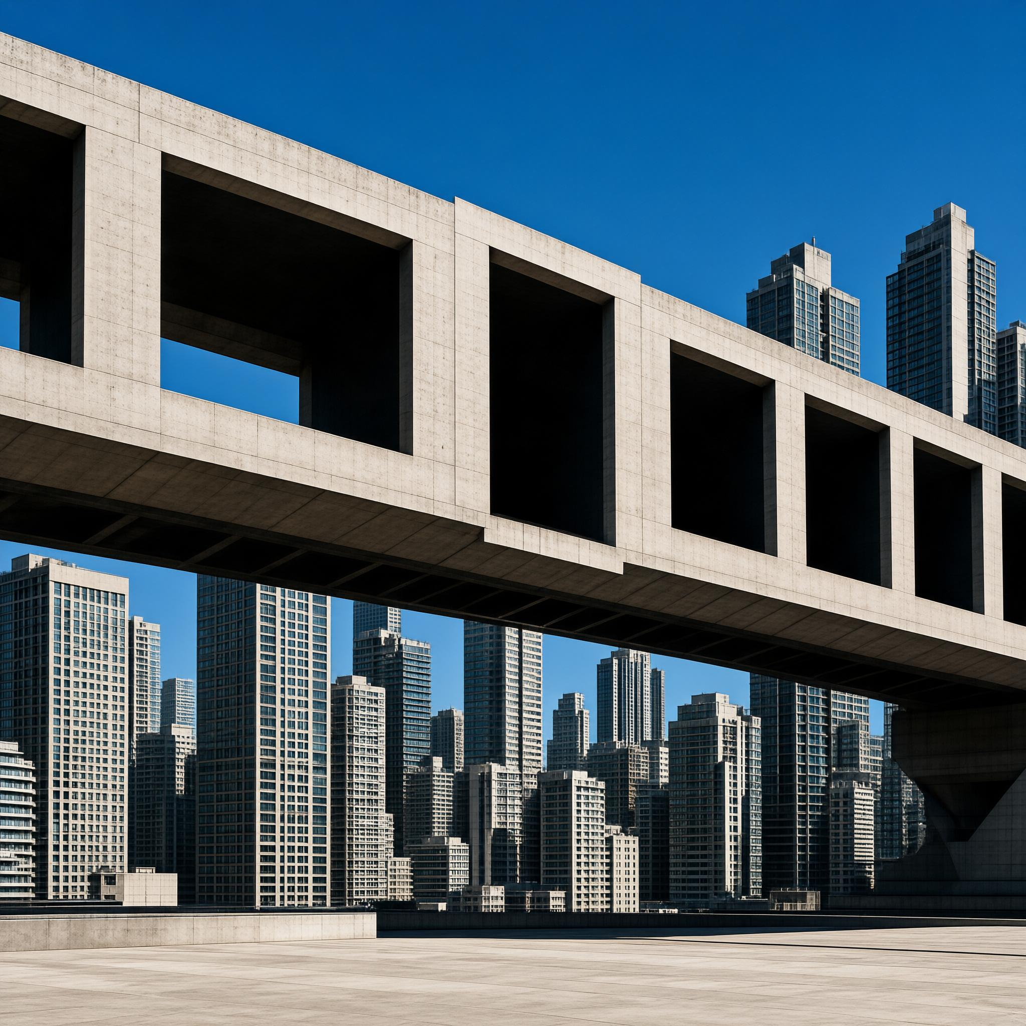 Urban Concrete Overpass