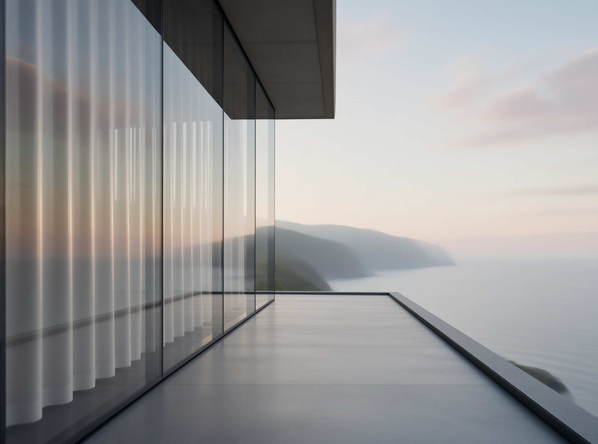 Minimalist Terrace View