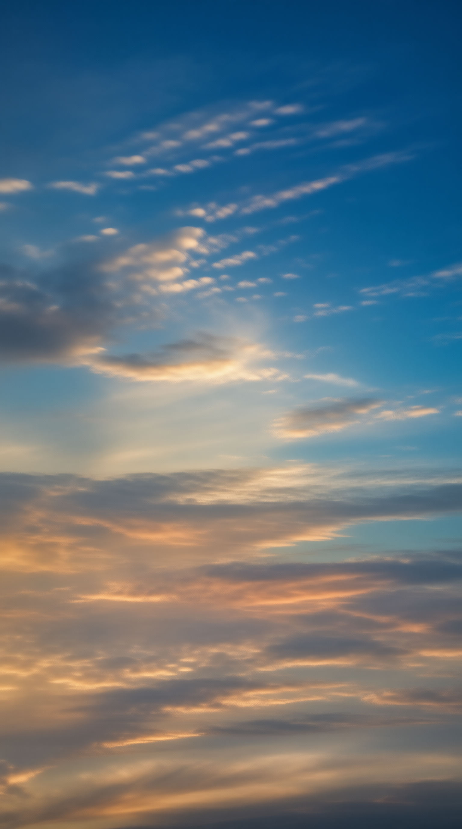 Sky with Golden Clouds