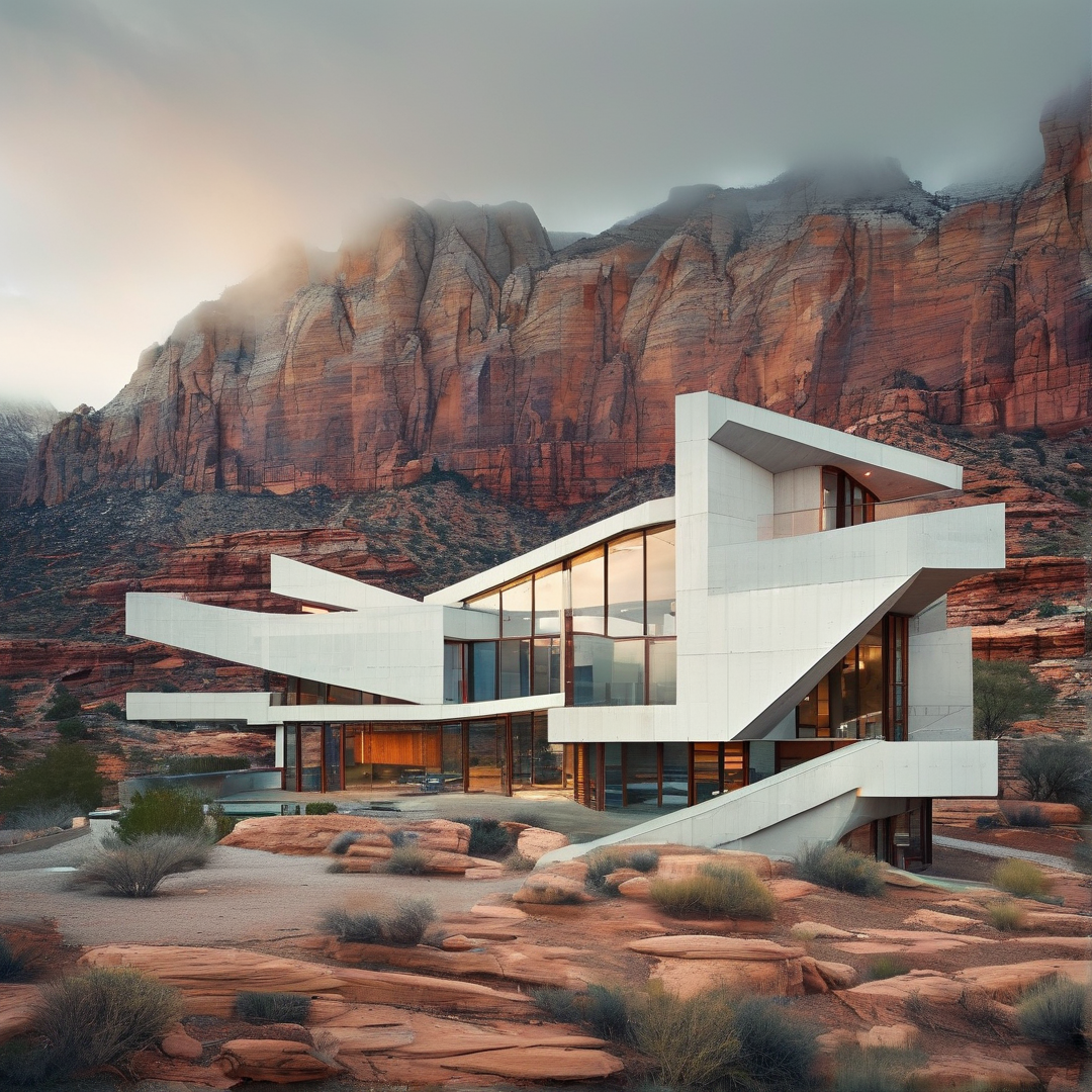 Modern Architecture in Desert