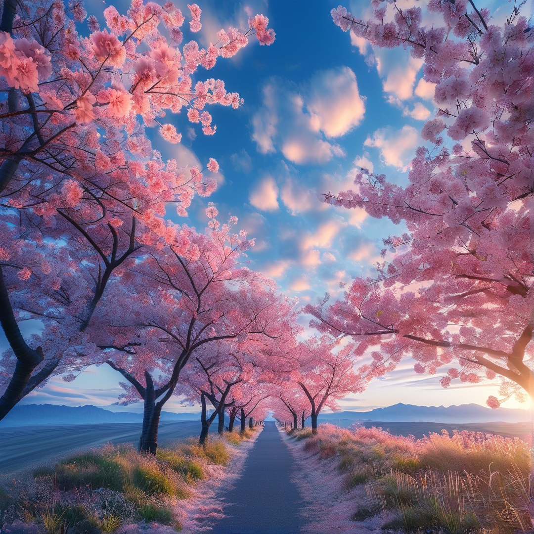 Cherry Blossom Path