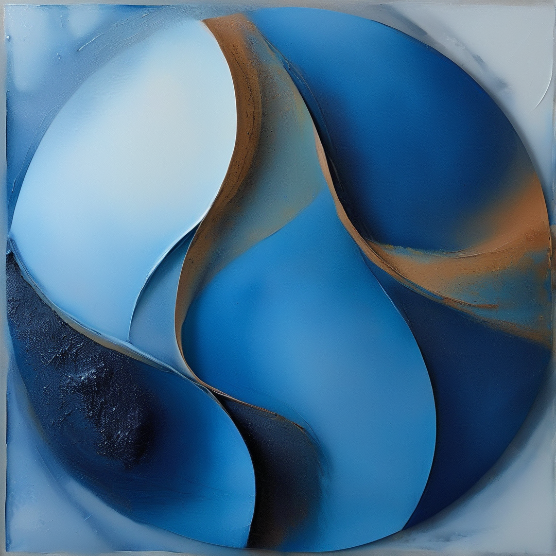 Abstract Blue Waves