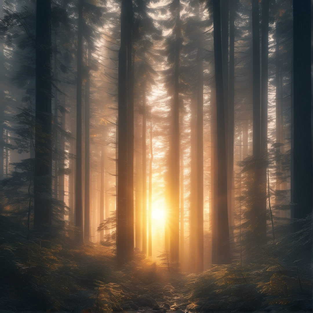 Sunlight in the Forest