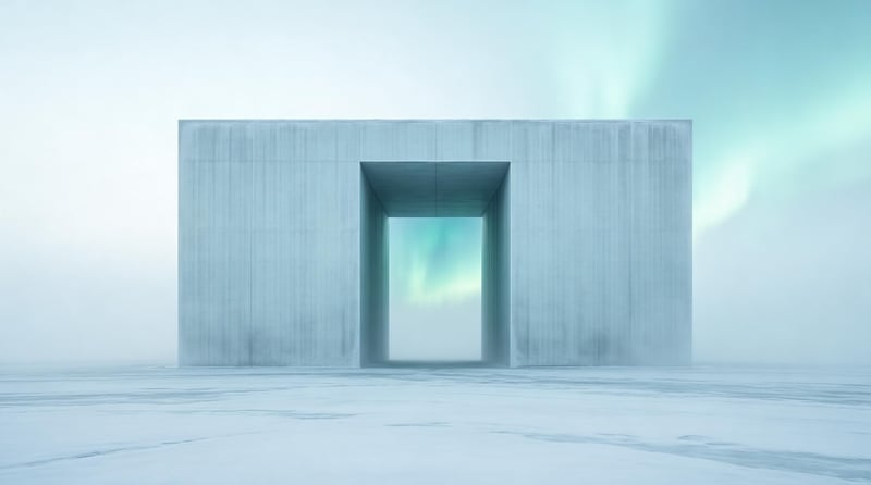 Minimalist Concrete Structure