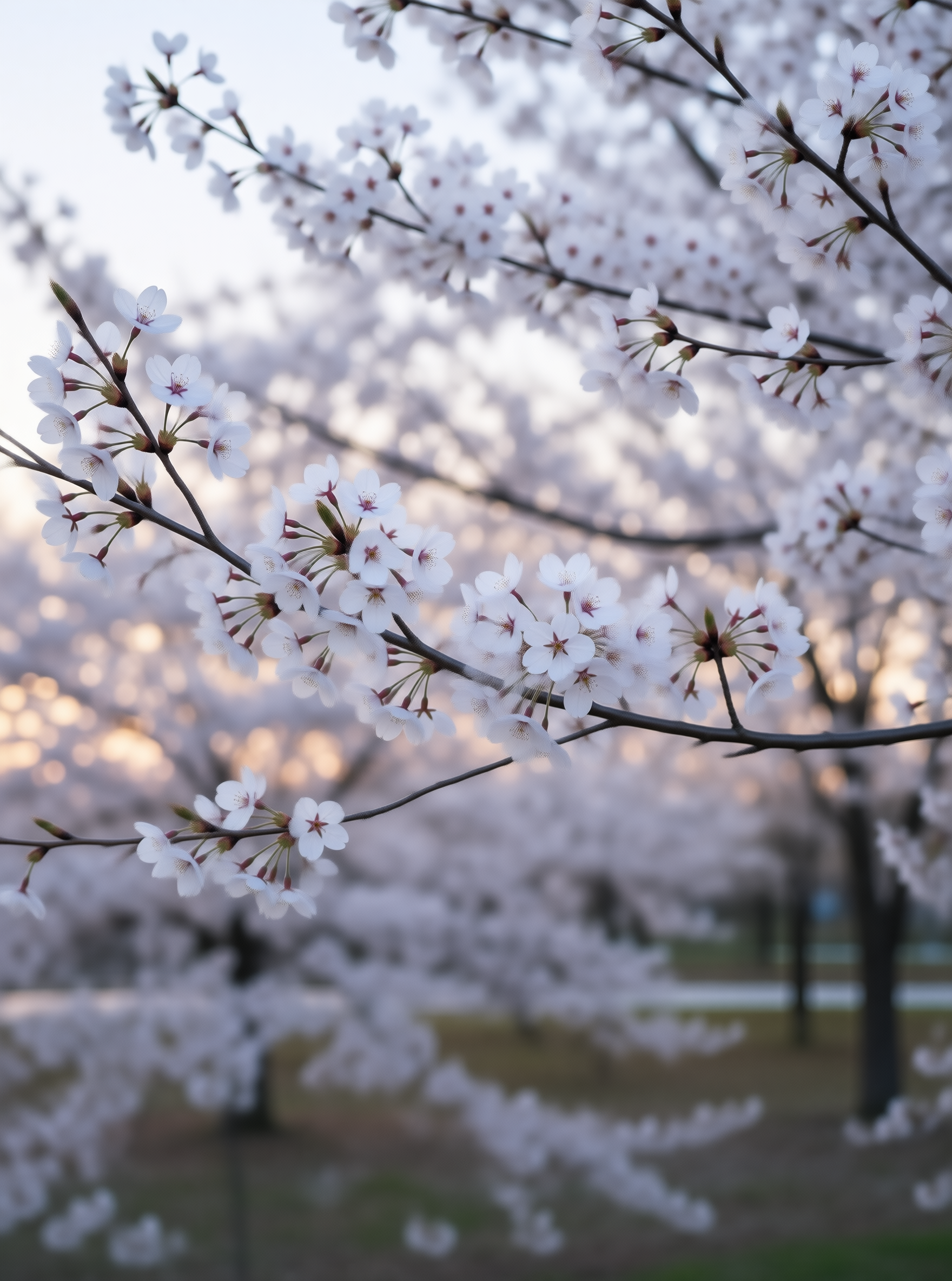Blooming Cherry Blossoms